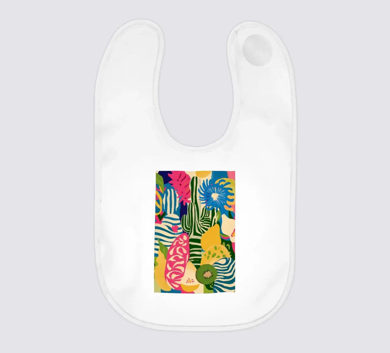 Kiwi Jungle Pattern Babylätzchen von Thistle Bloom