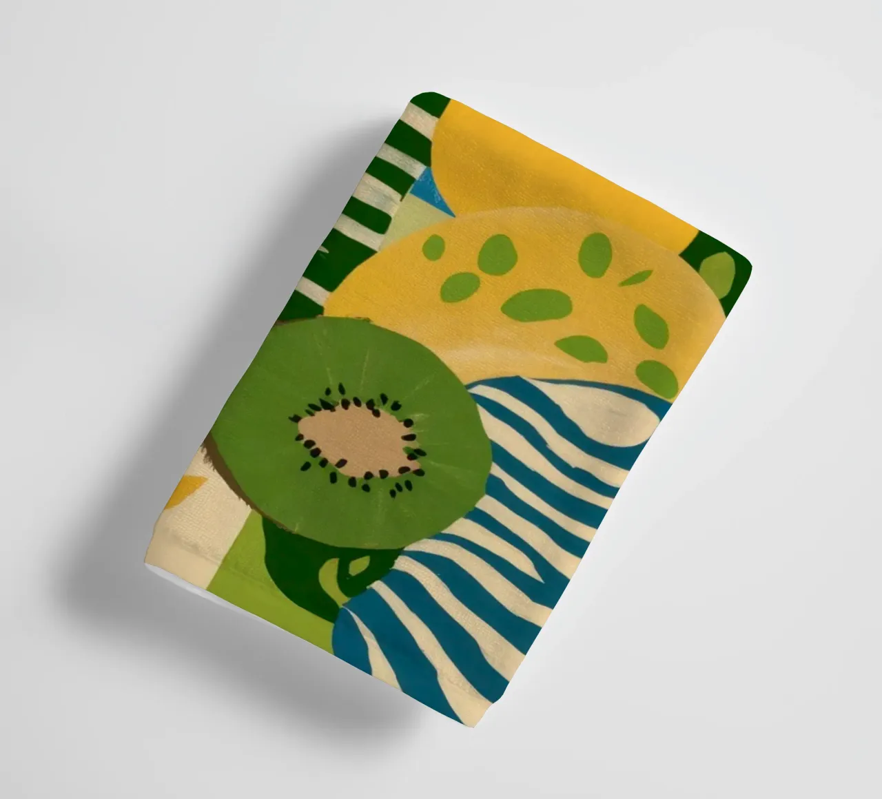 Kiwi Jungle Pattern Handtuch von Thistle Bloom