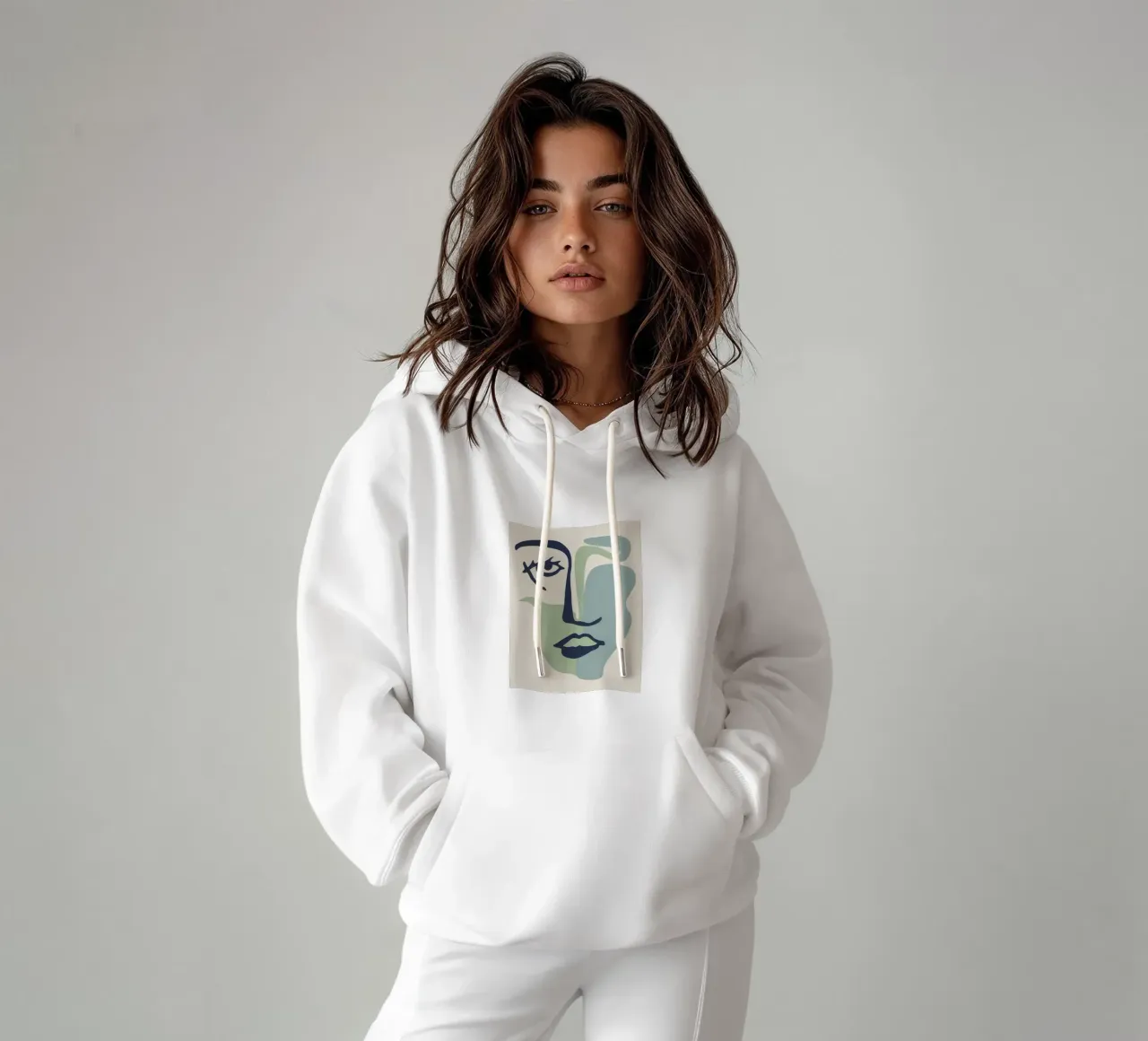 Studio Verdant Visage felpa con cappuccio da Luna Aura