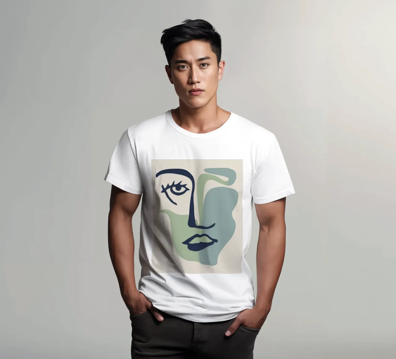 Studio Verdant Visage t-shirt da Luna Aura