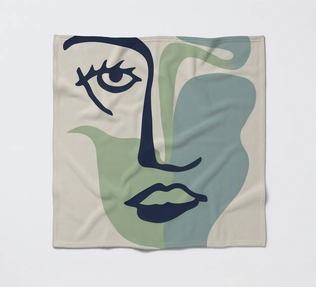 Studio Verdant Visage coperta in pile da Luna Aura