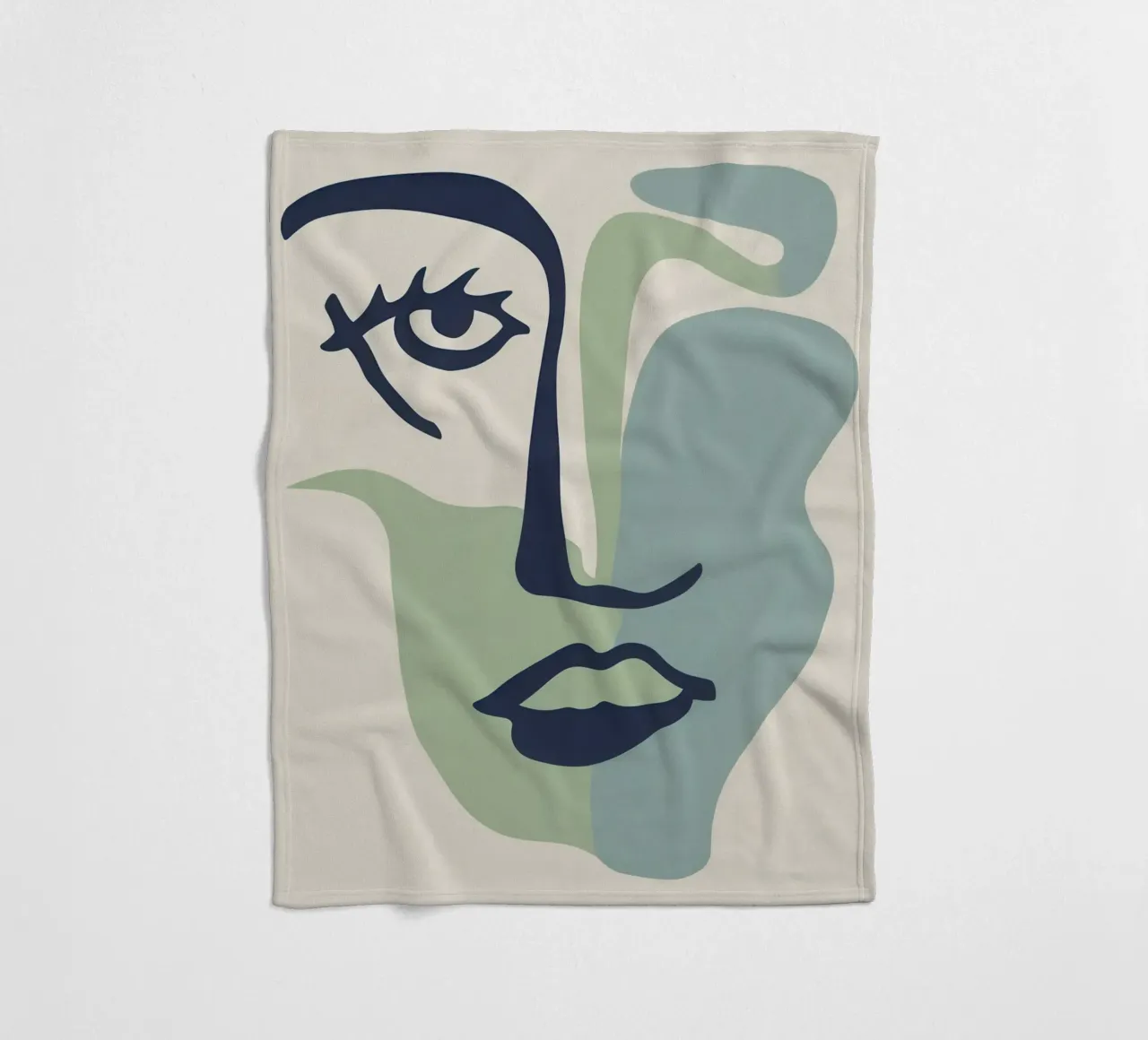 Studio Verdant Visage coperta in pile da Luna Aura