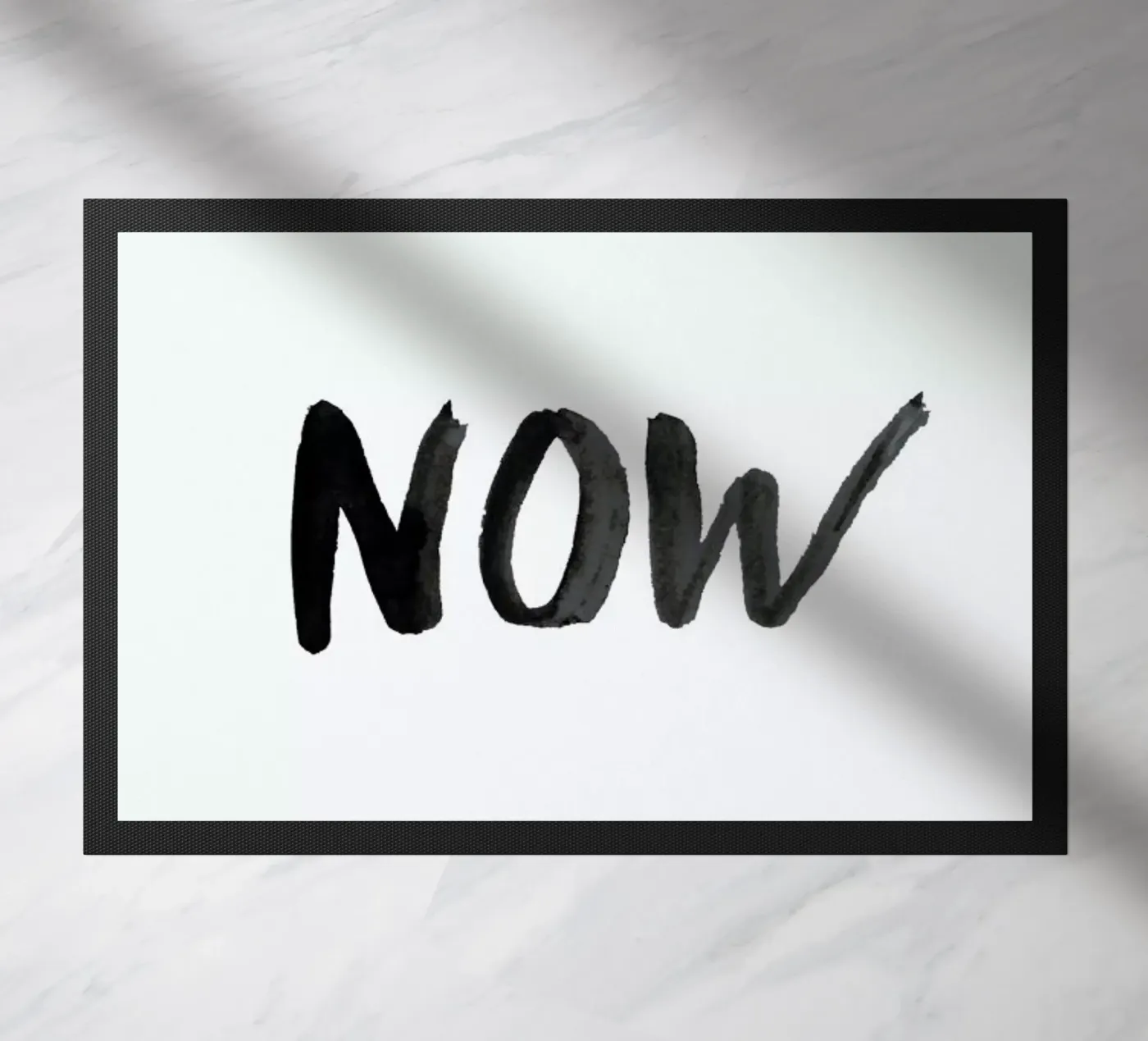 Now doormat by Magdalena Lindstedt