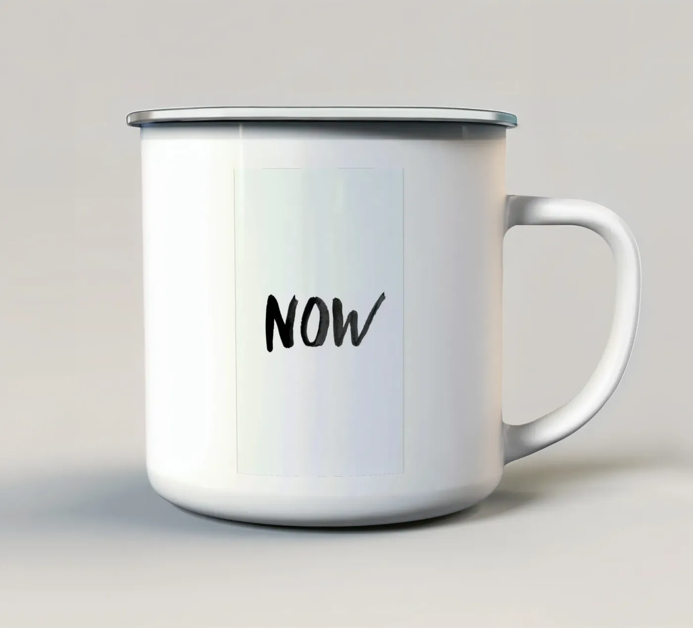 Now enamel mug by Magdalena Lindstedt