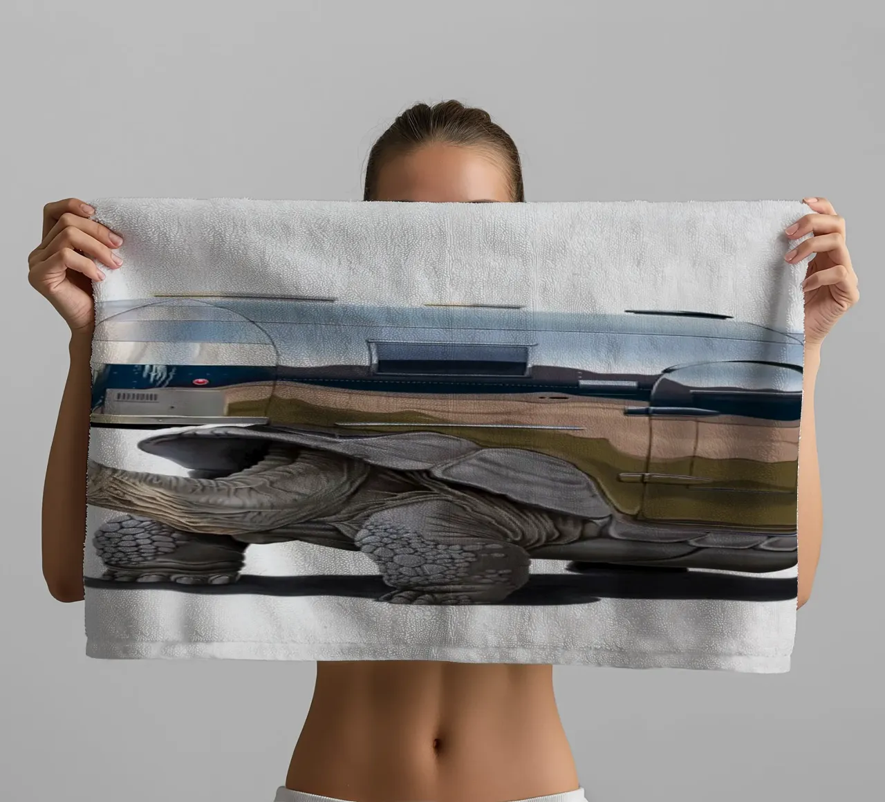 Pimp My Ride (Wordless) asciugamano da bagno da Rob Art | Illustration