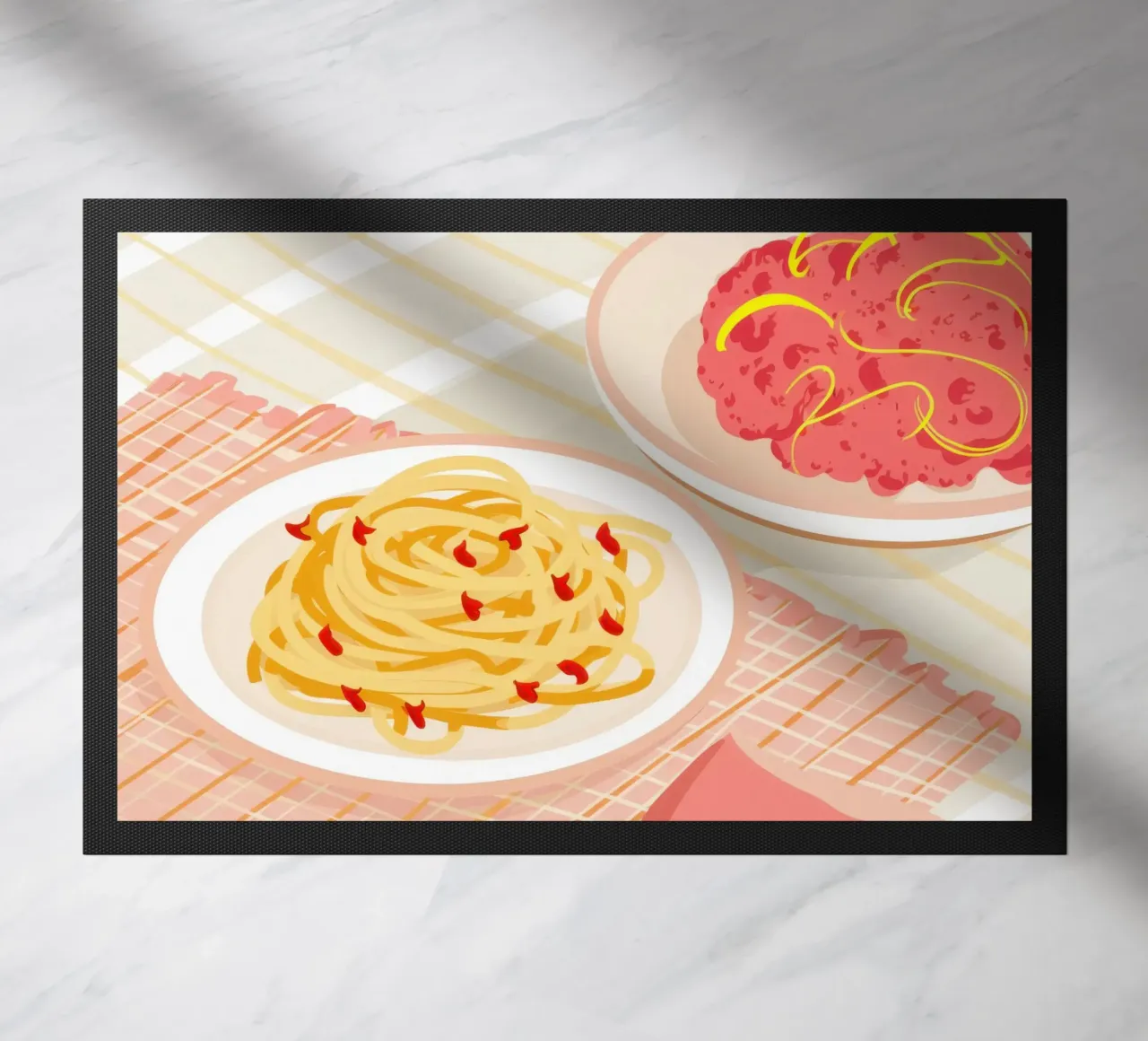 Simple Spaghetti Plate zerbino da Mark Solaria