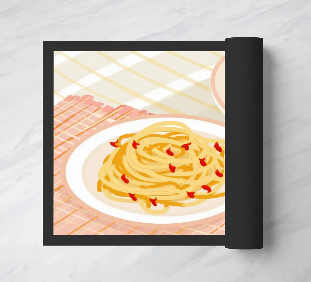 Simple Spaghetti Plate zerbino da Mark Solaria