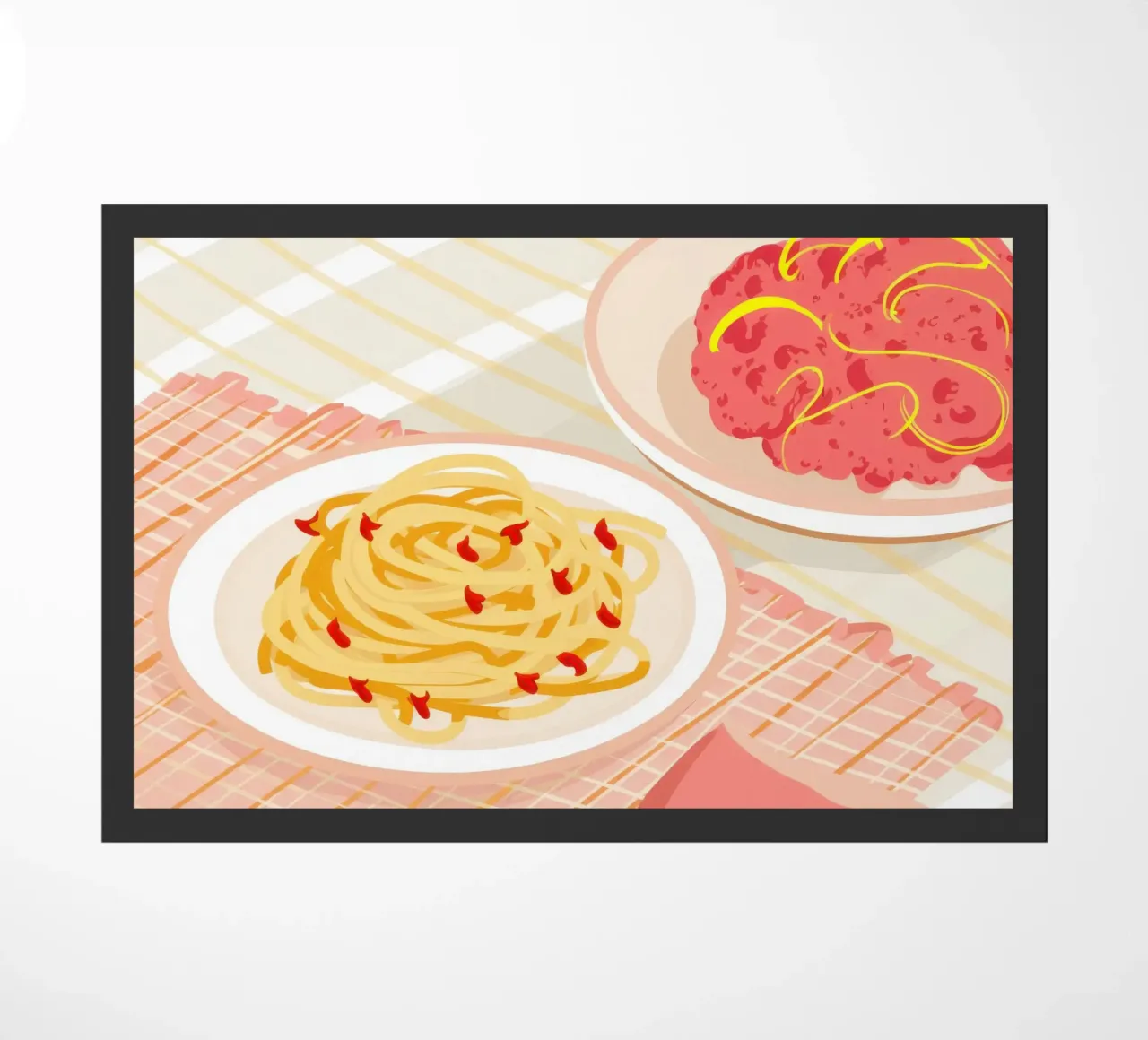 Simple Spaghetti Plate zerbino da Mark Solaria