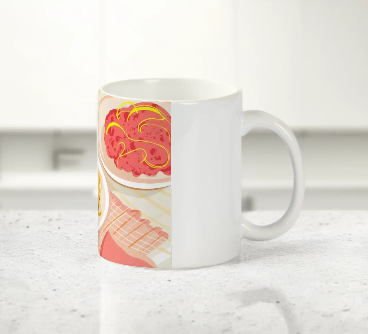Simple Spaghetti Plate tazza in ceramica da Mark Solaria