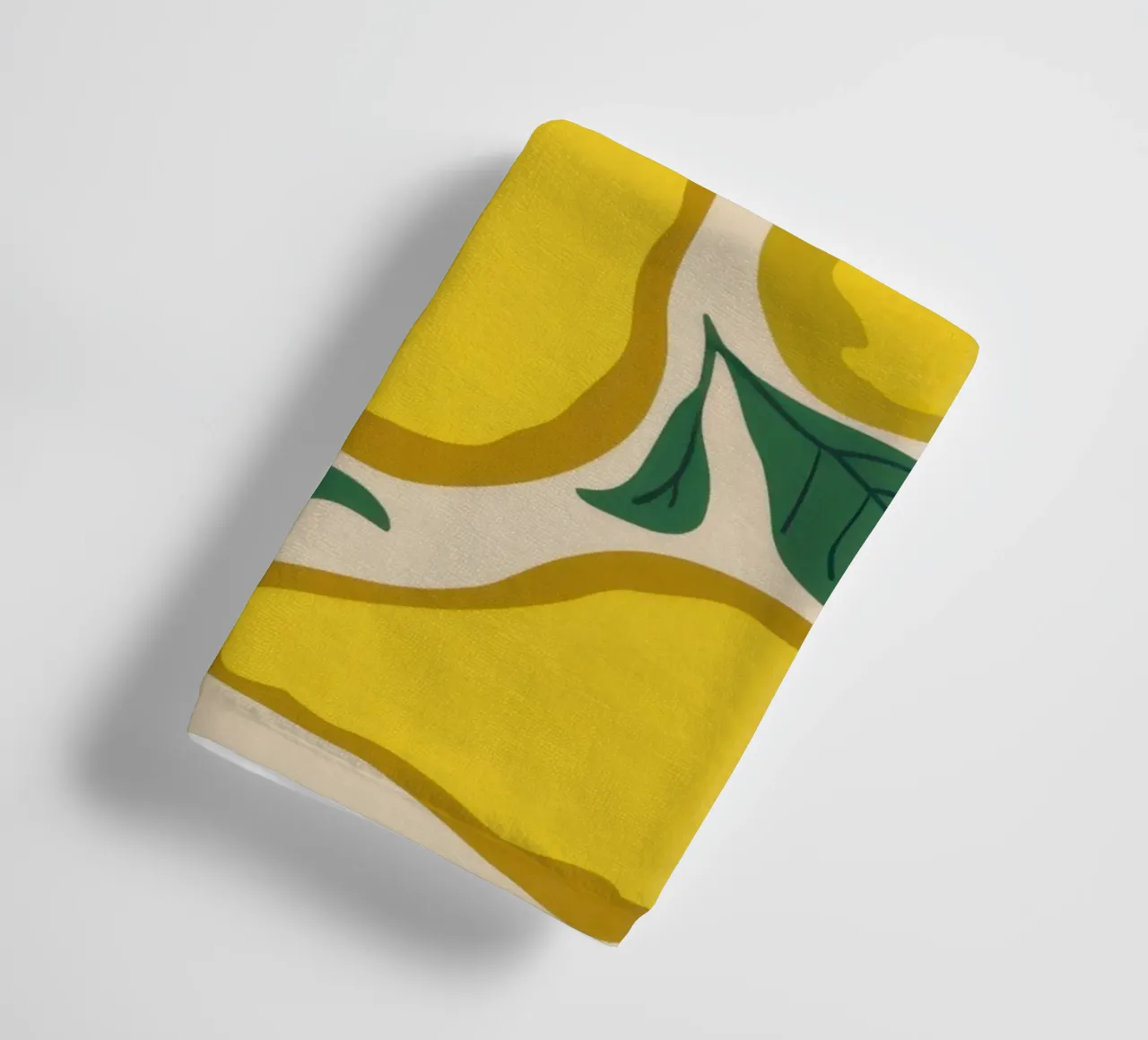 Motif de la poire jaune serviette de bain de Mark Solaria