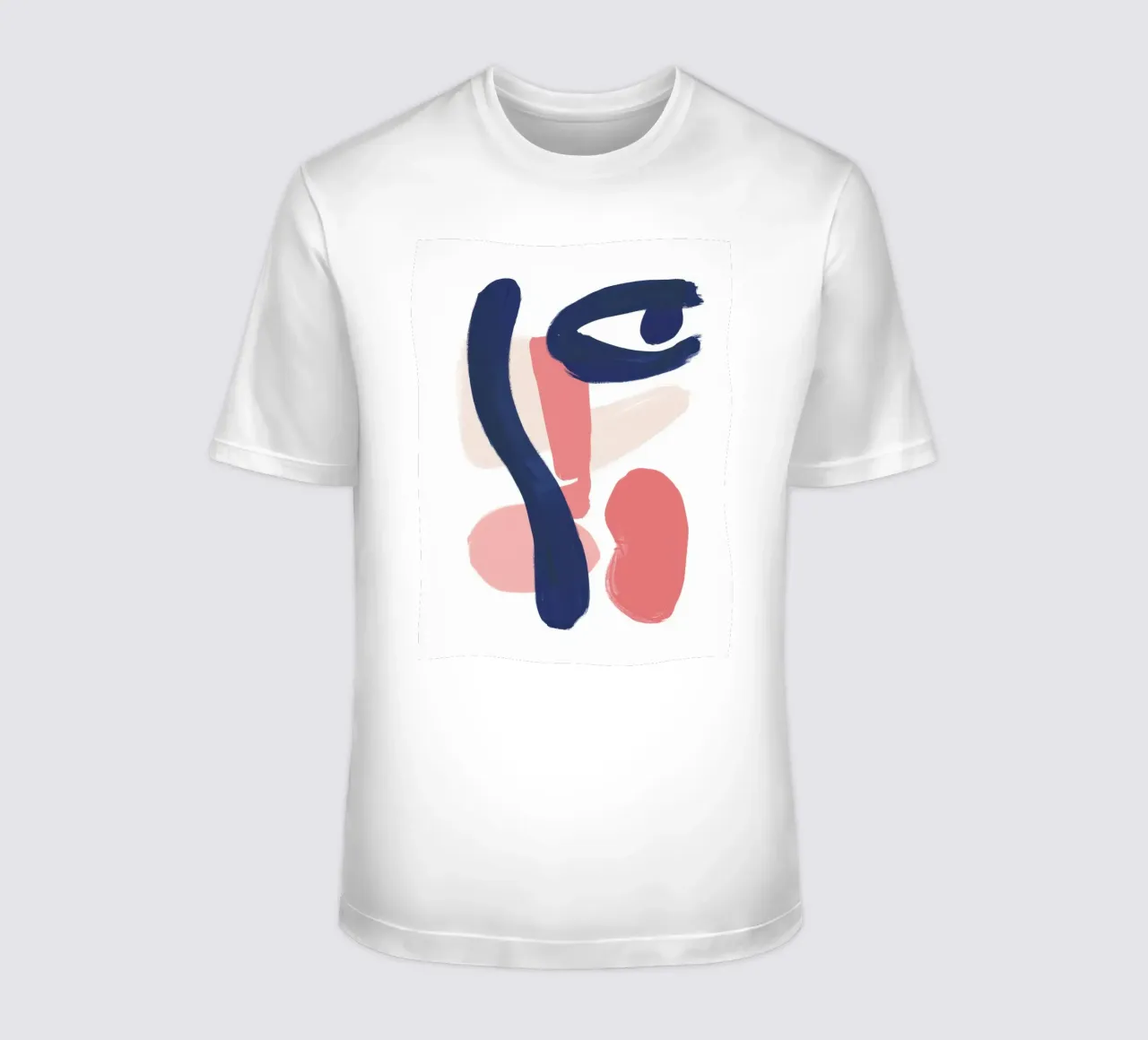 Abstrakte Form Dialog T-Shirt von Gaia Viesta