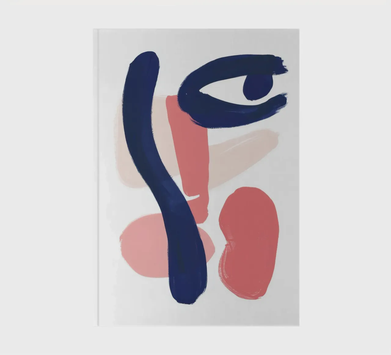 Abstract Form Dialogue notebook by Gaia Viesta