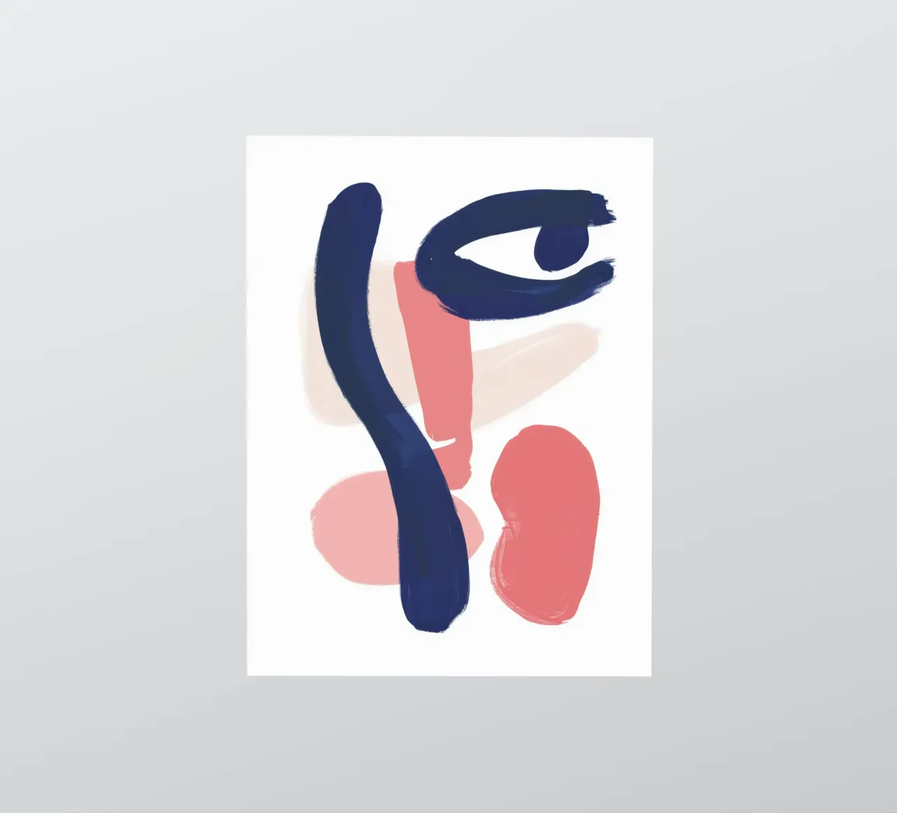 Abstracte Vorm Dialoog sticker van Gaia Viesta