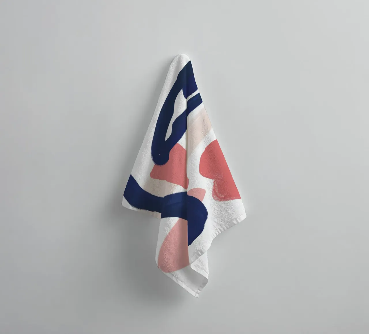 Abstract Form Dialogue towel by Gaia Viesta