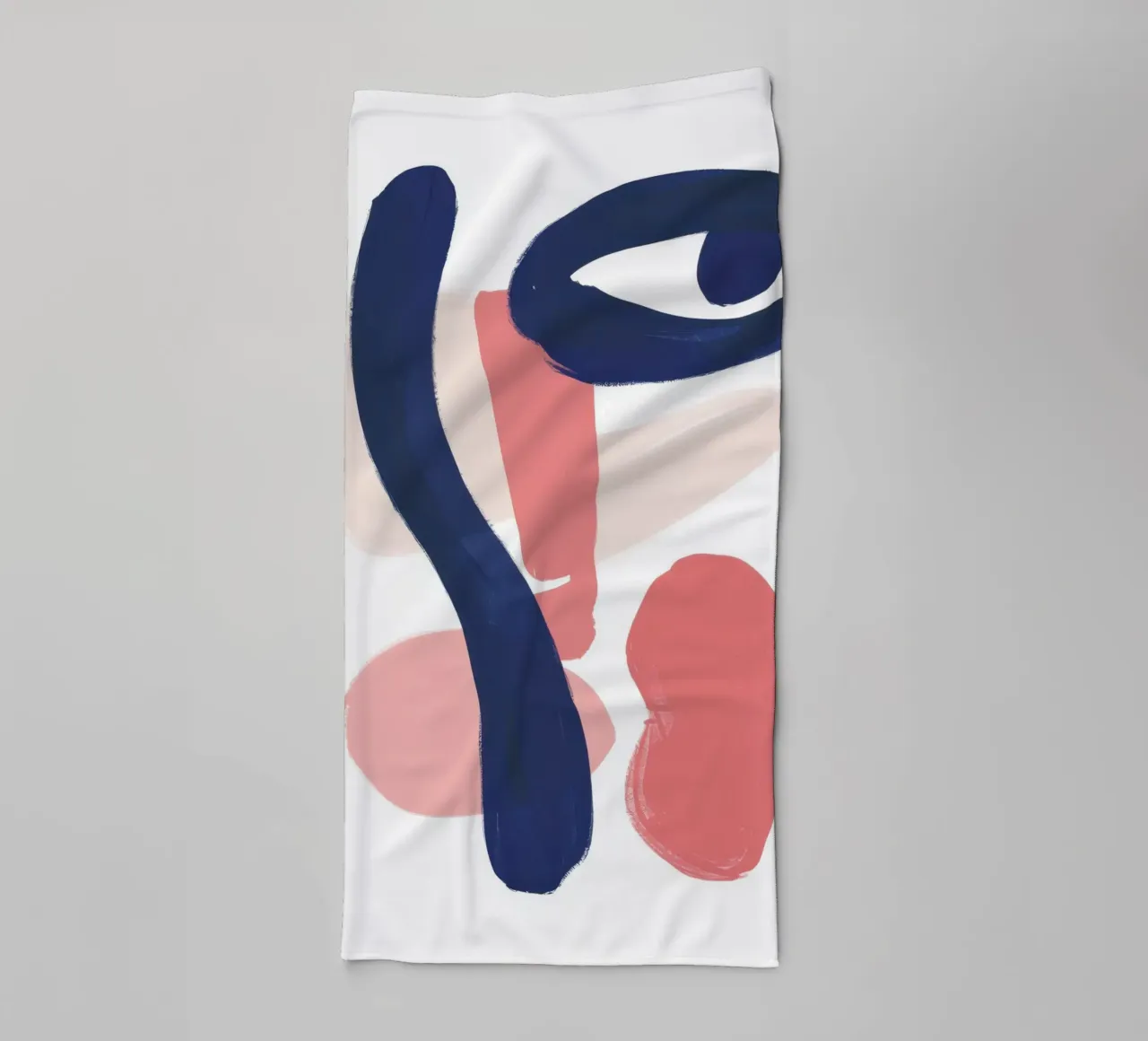 Abstract Form Dialogue towel by Gaia Viesta