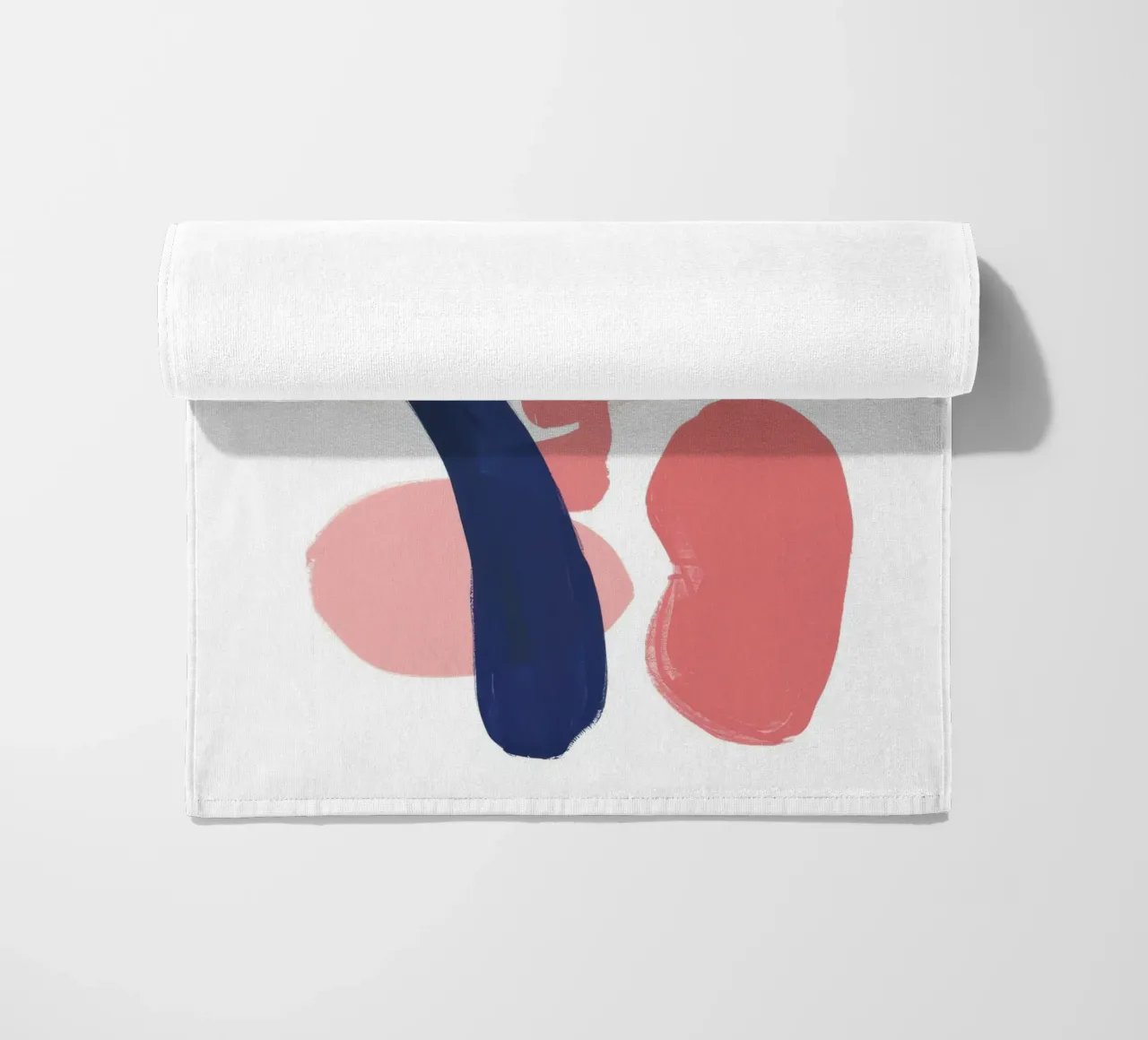 Abstracte Vorm Dialoog strandhanddoek van Gaia Viesta