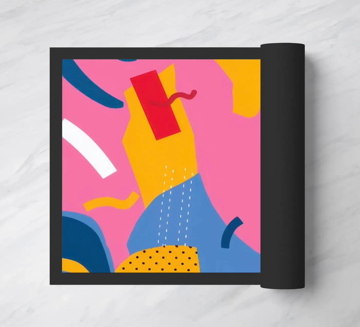 Joyful Shape Cascade deurmat van Obs Canvas