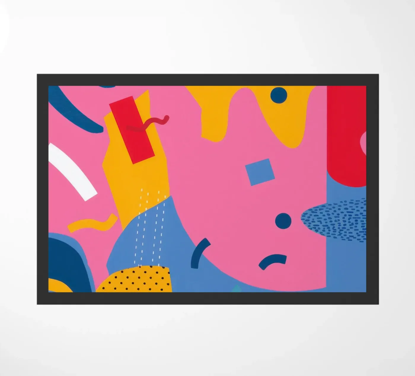 Joyful Shape Cascade deurmat van Obs Canvas