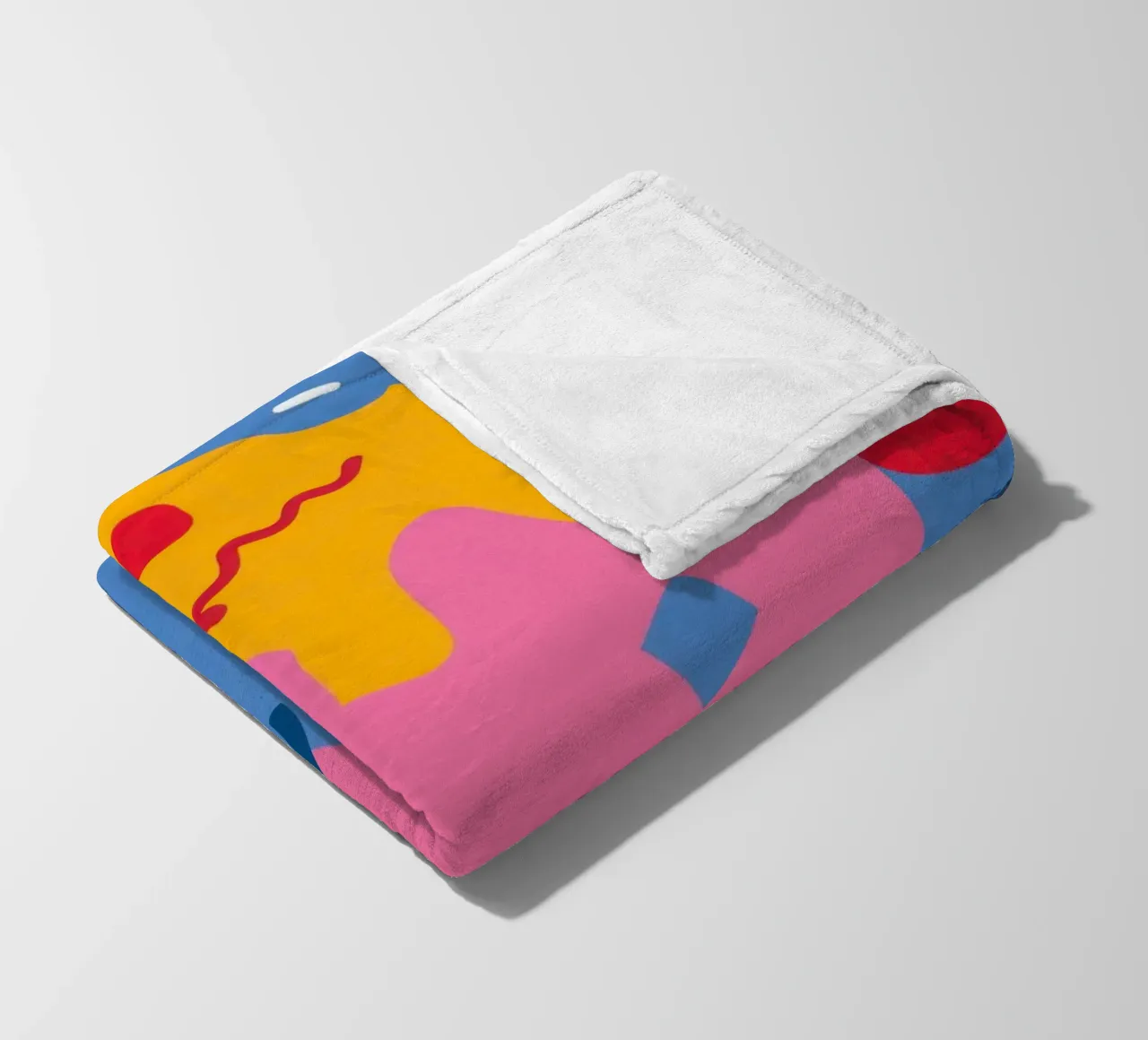 Cascata di forme gioiose coperta in pile da Obs Canvas
