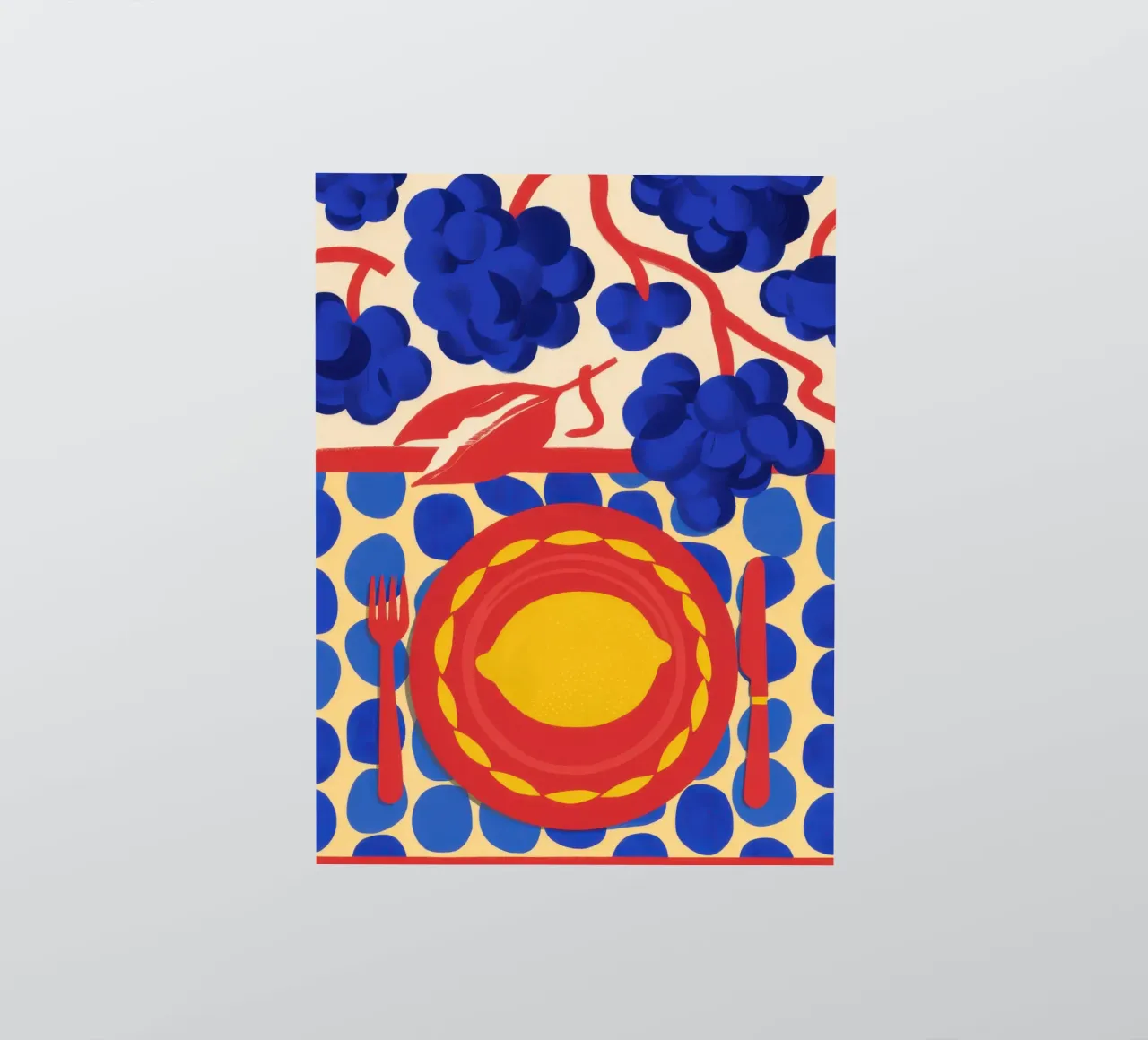 Lemon Sun Pattern sticker by Selene Shade