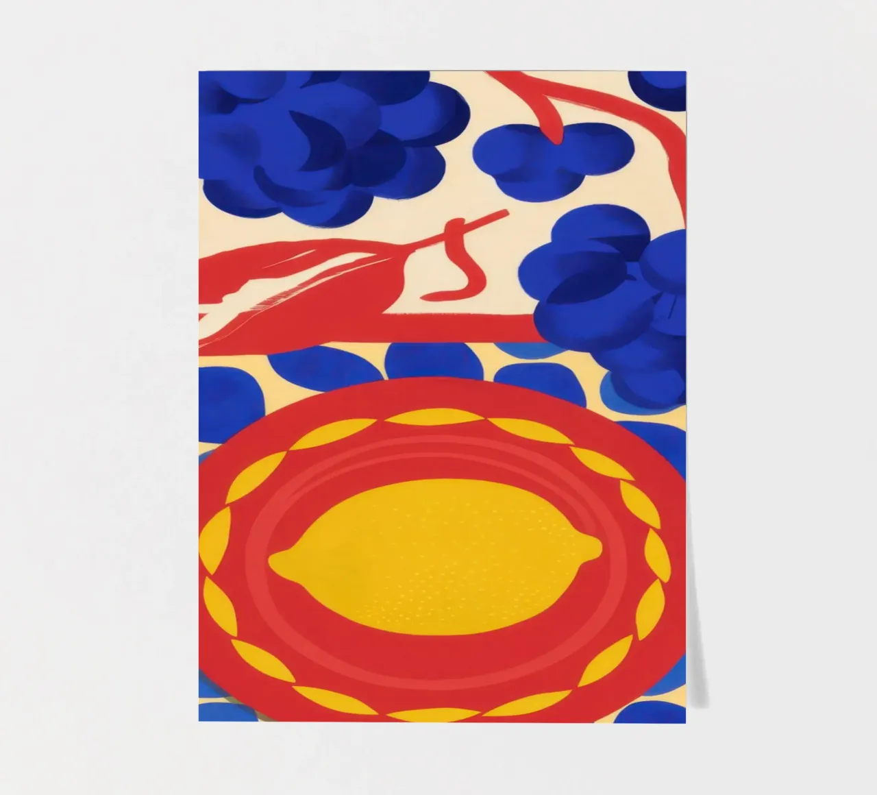 Lemon Sun Pattern sticker sheet by Selene Shade