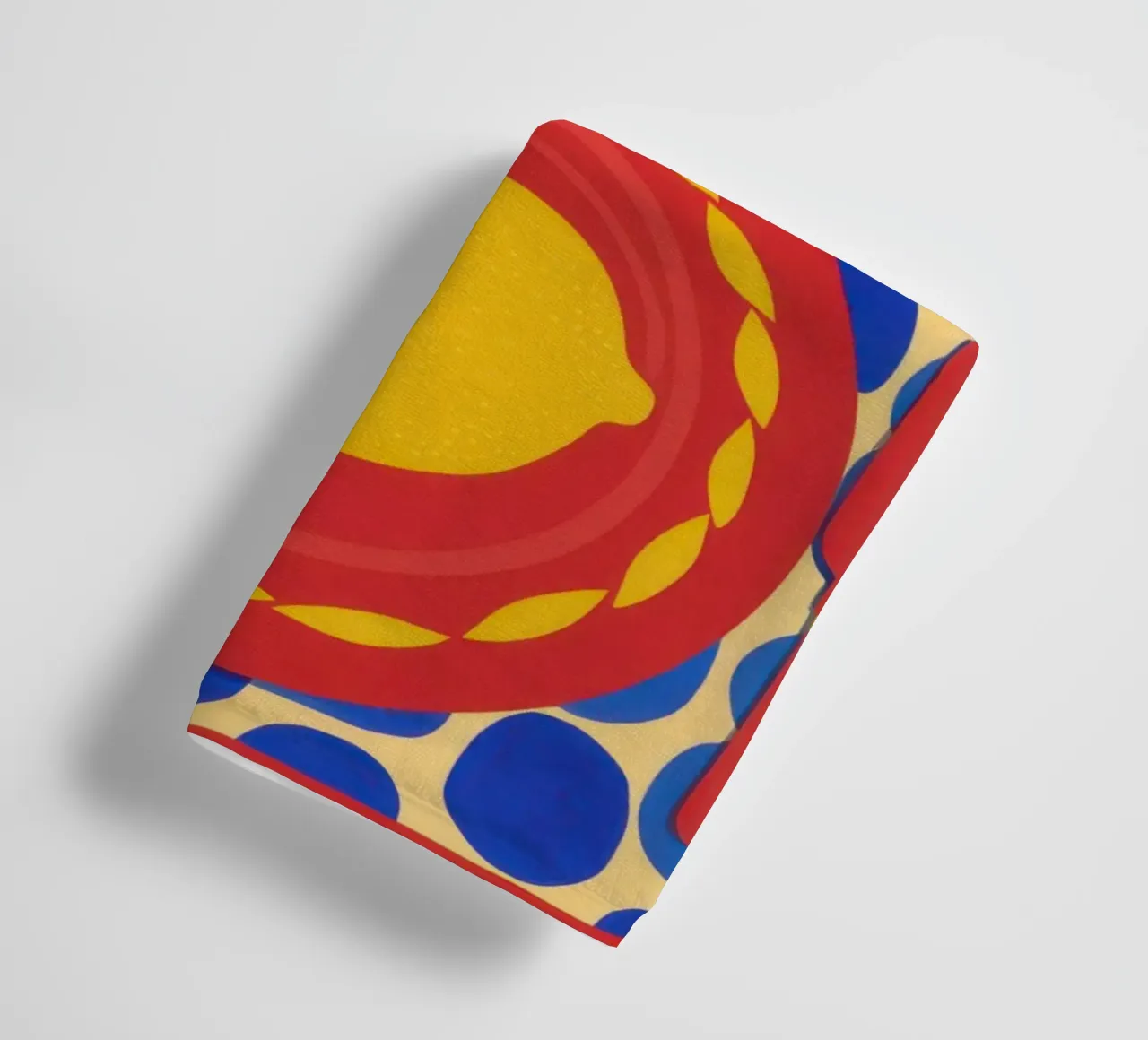 Citroenzonpatroon badhanddoek van Selene Shade