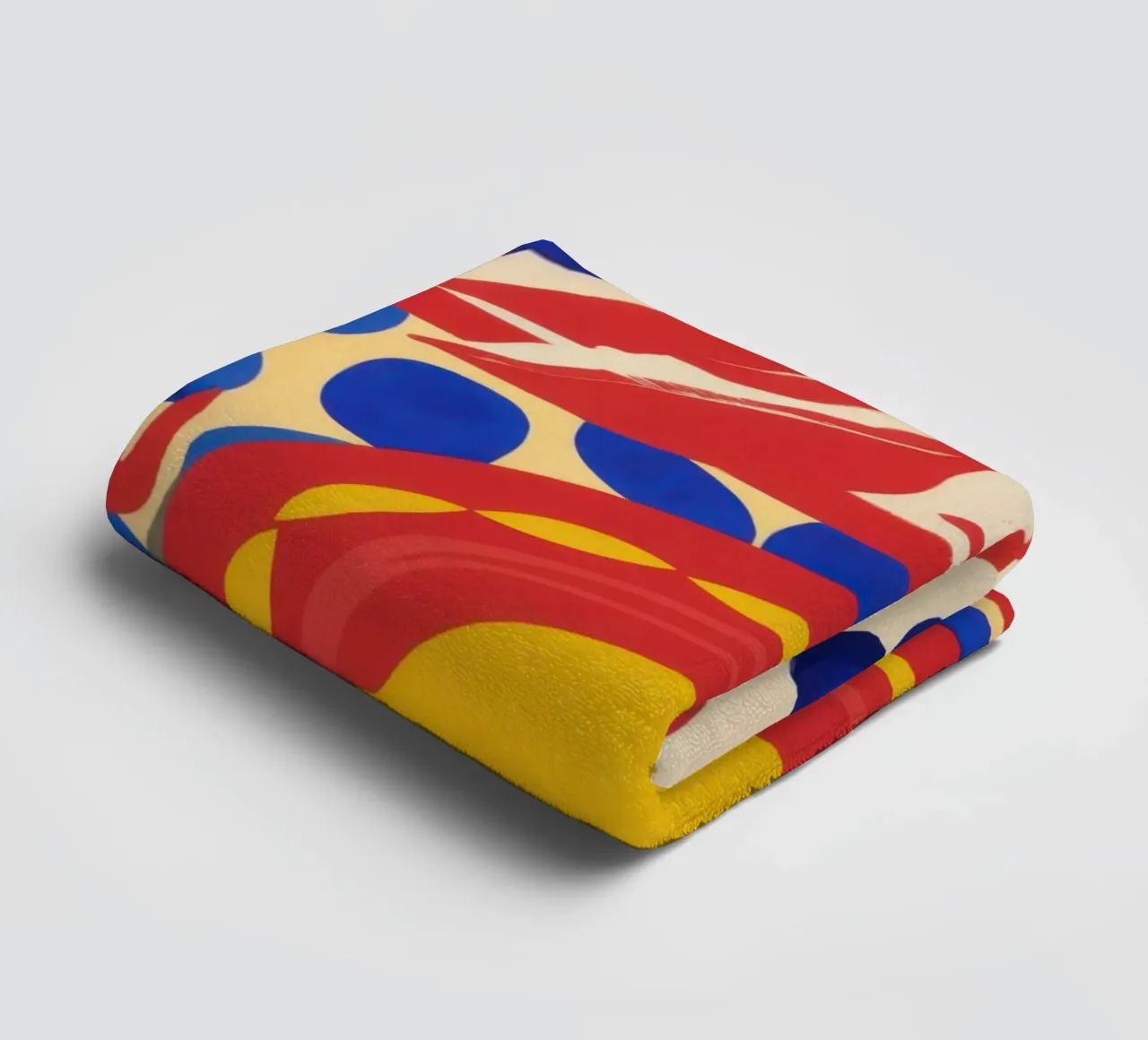 Citroenzonpatroon badhanddoek van Selene Shade