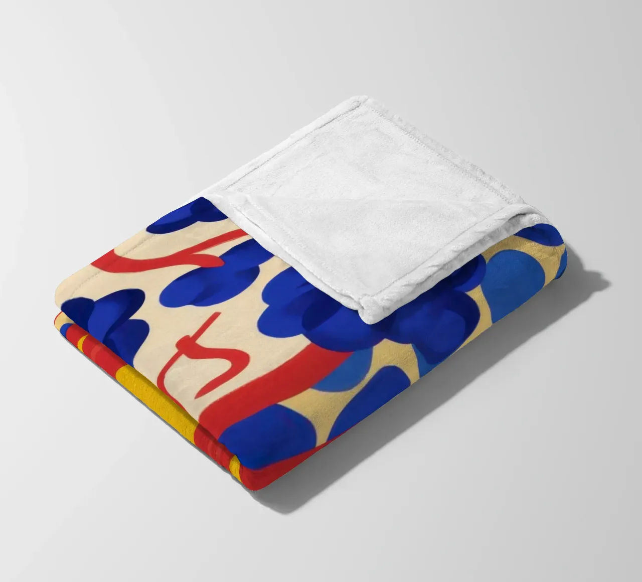 Lemon Sun Pattern Fleecedecke von Selene Shade