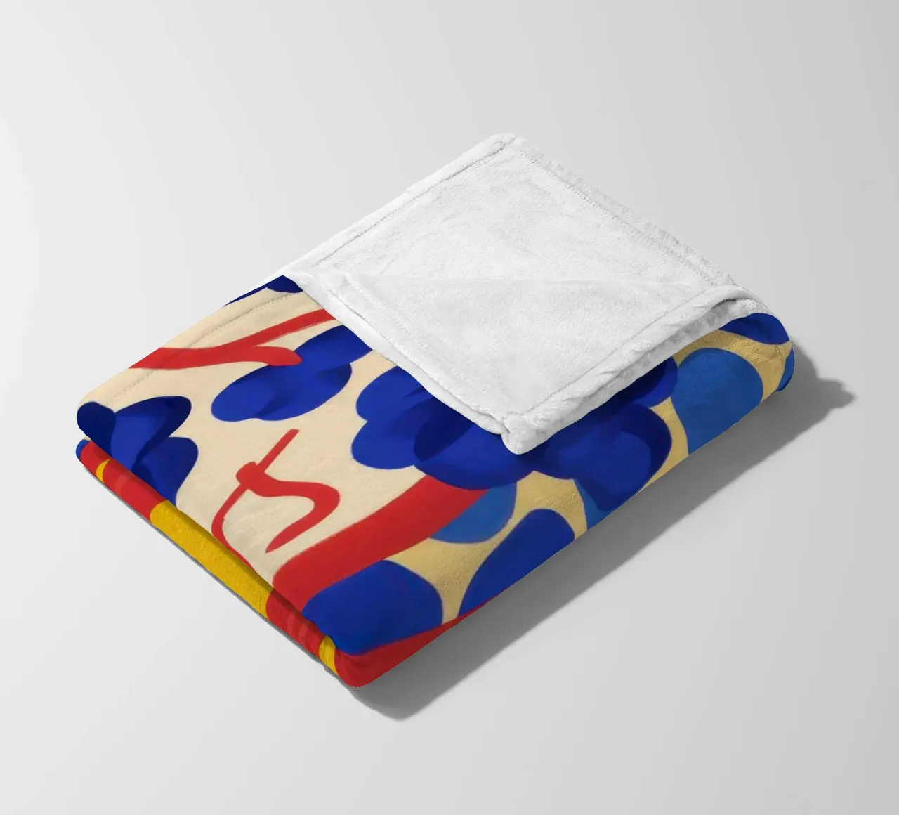 Lemon Sun Pattern Fleecedecke von Selene Shade