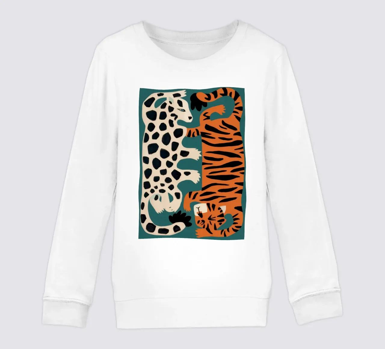 Fusione leopardo tigrato felpa bambino da Selene Shade