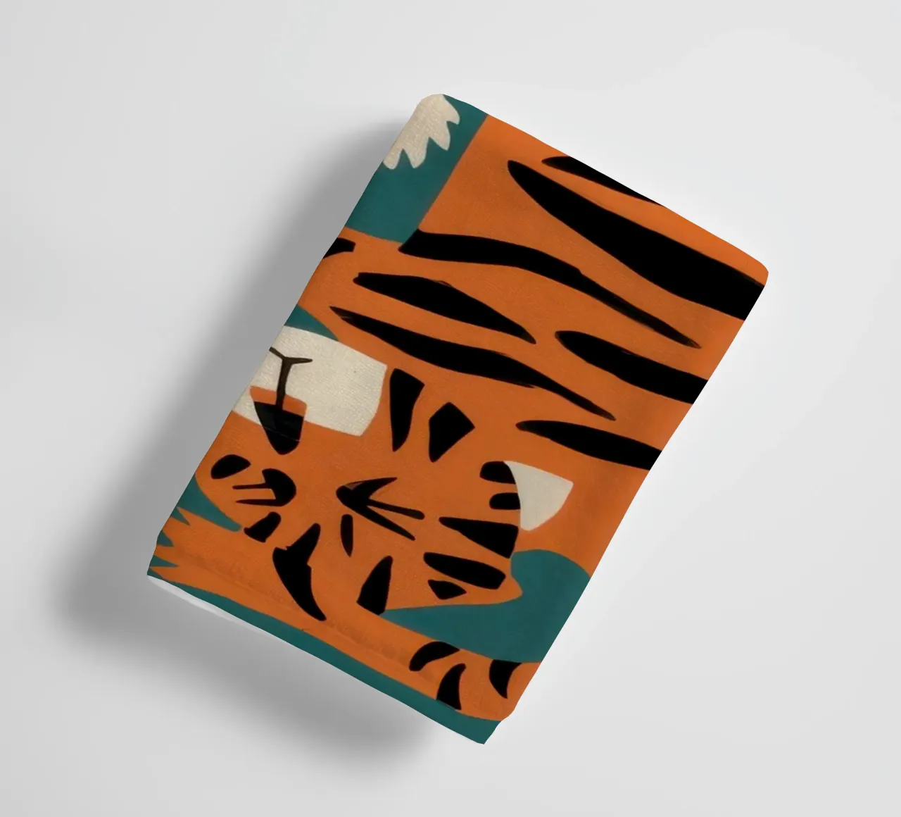 Fusione leopardo tigrato asciugamano da bagno da Selene Shade