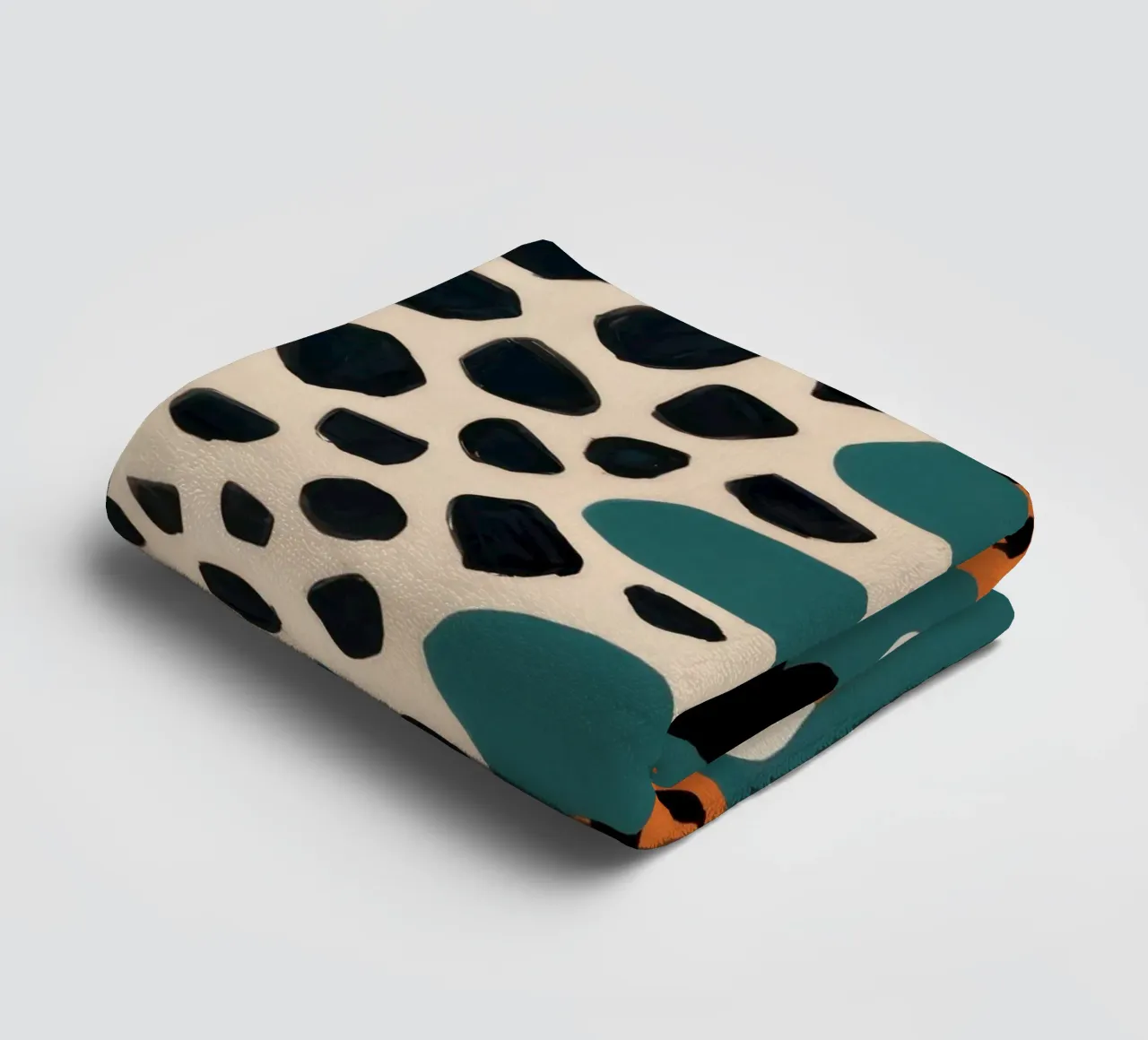 Fusione leopardo tigrato asciugamano da bagno da Selene Shade