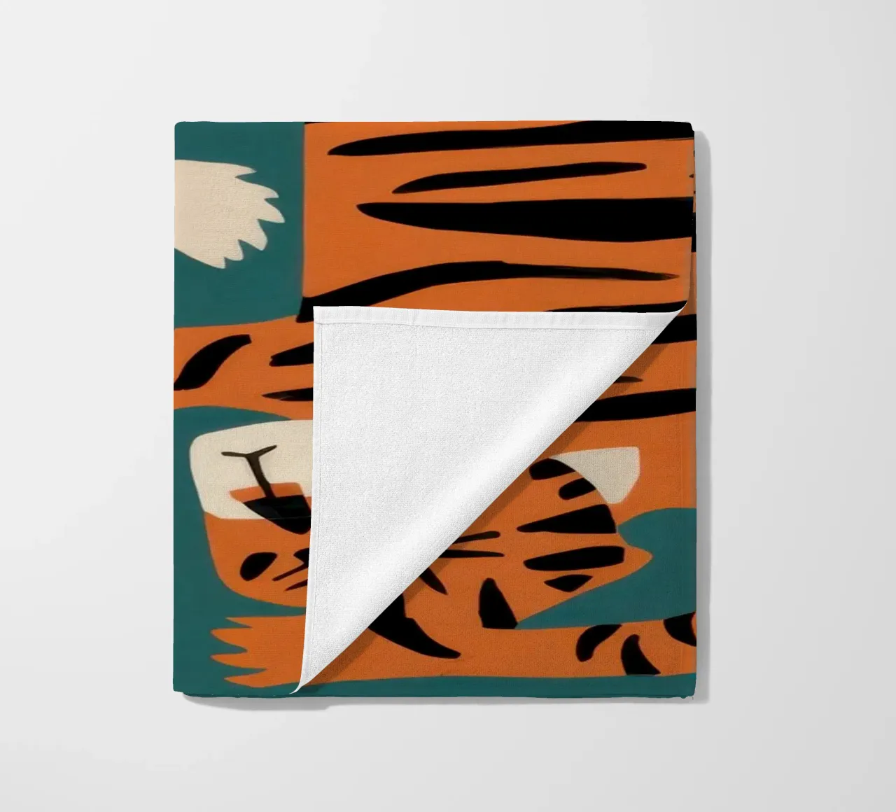 Fusione leopardo tigrato telo mare da Selene Shade