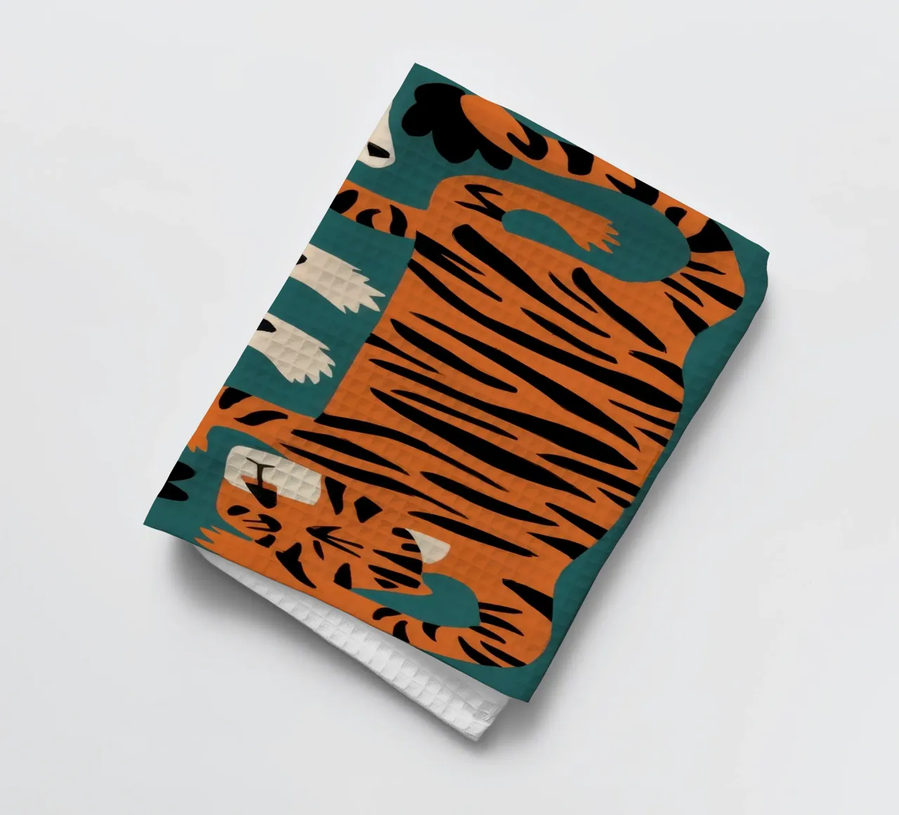 Fusione leopardo tigrato canovaccio da cucina da Selene Shade
