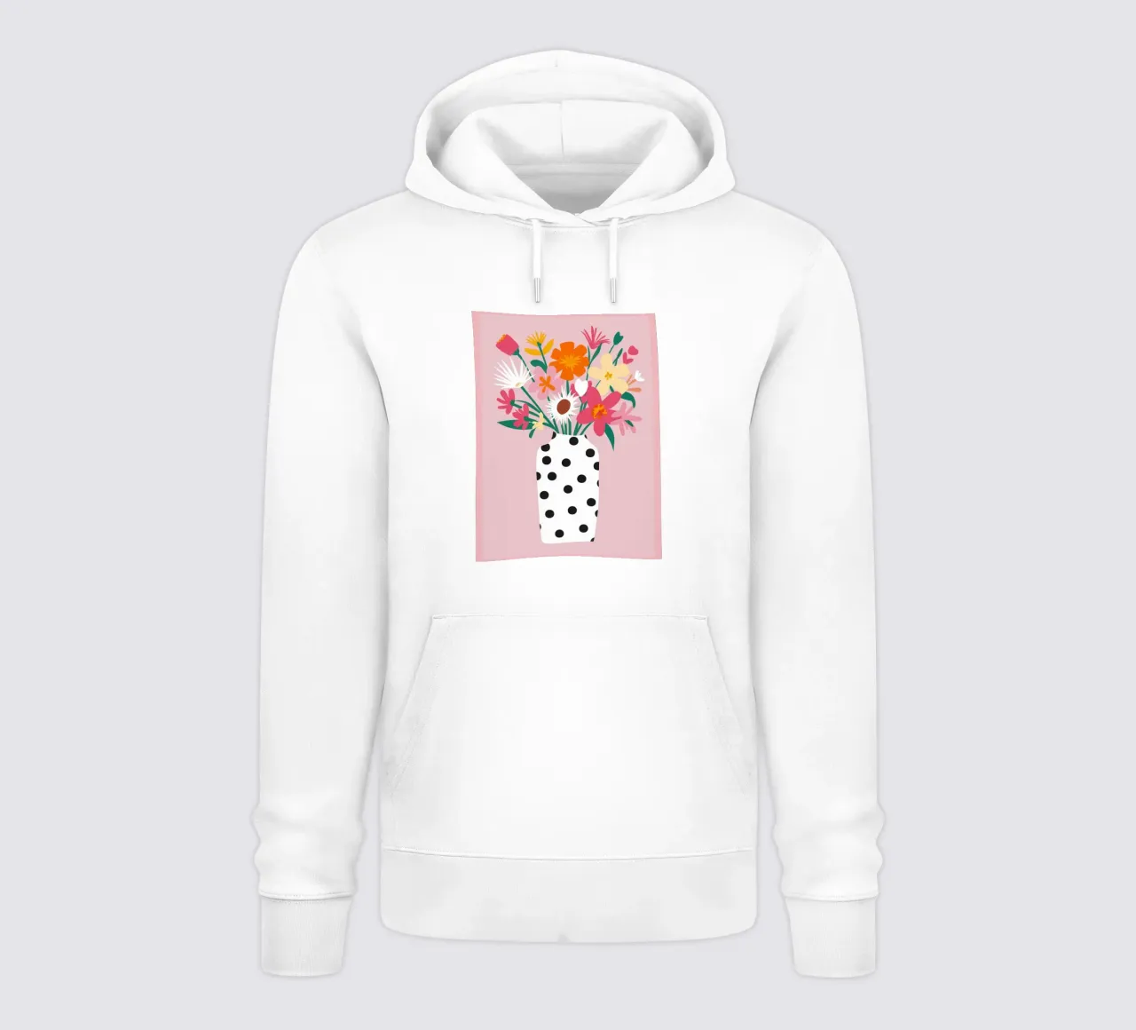 Bouquet a pois felpa con cappuccio da Obs Canvas