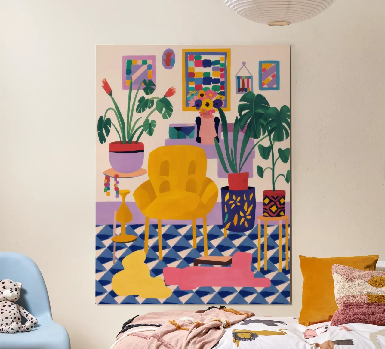 Il paradiso delle piante massimaliste poster da Thistle Bloom