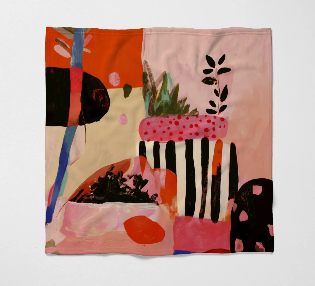 Cozy Room No 5 coperta in pile da treechild