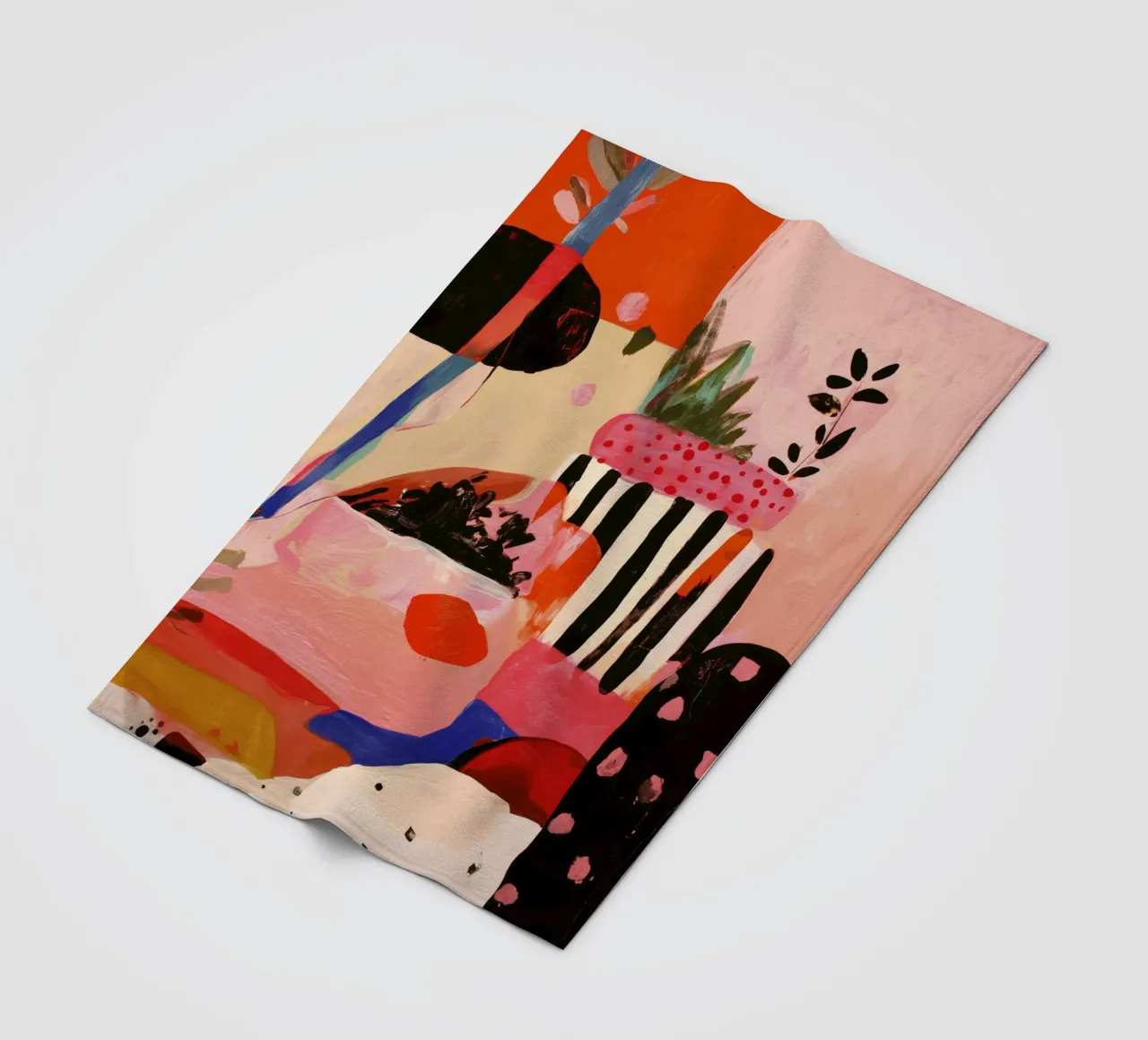 Cozy Room No 5 coperta in pile da treechild