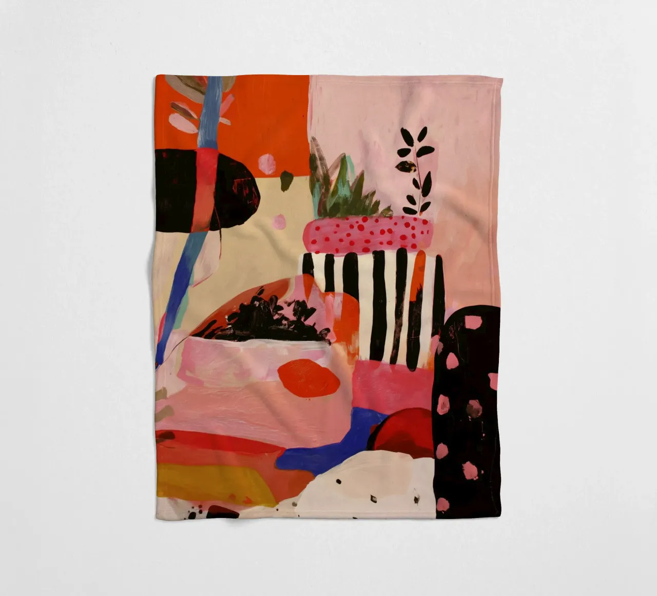 Cozy Room No 5 coperta in pile da treechild