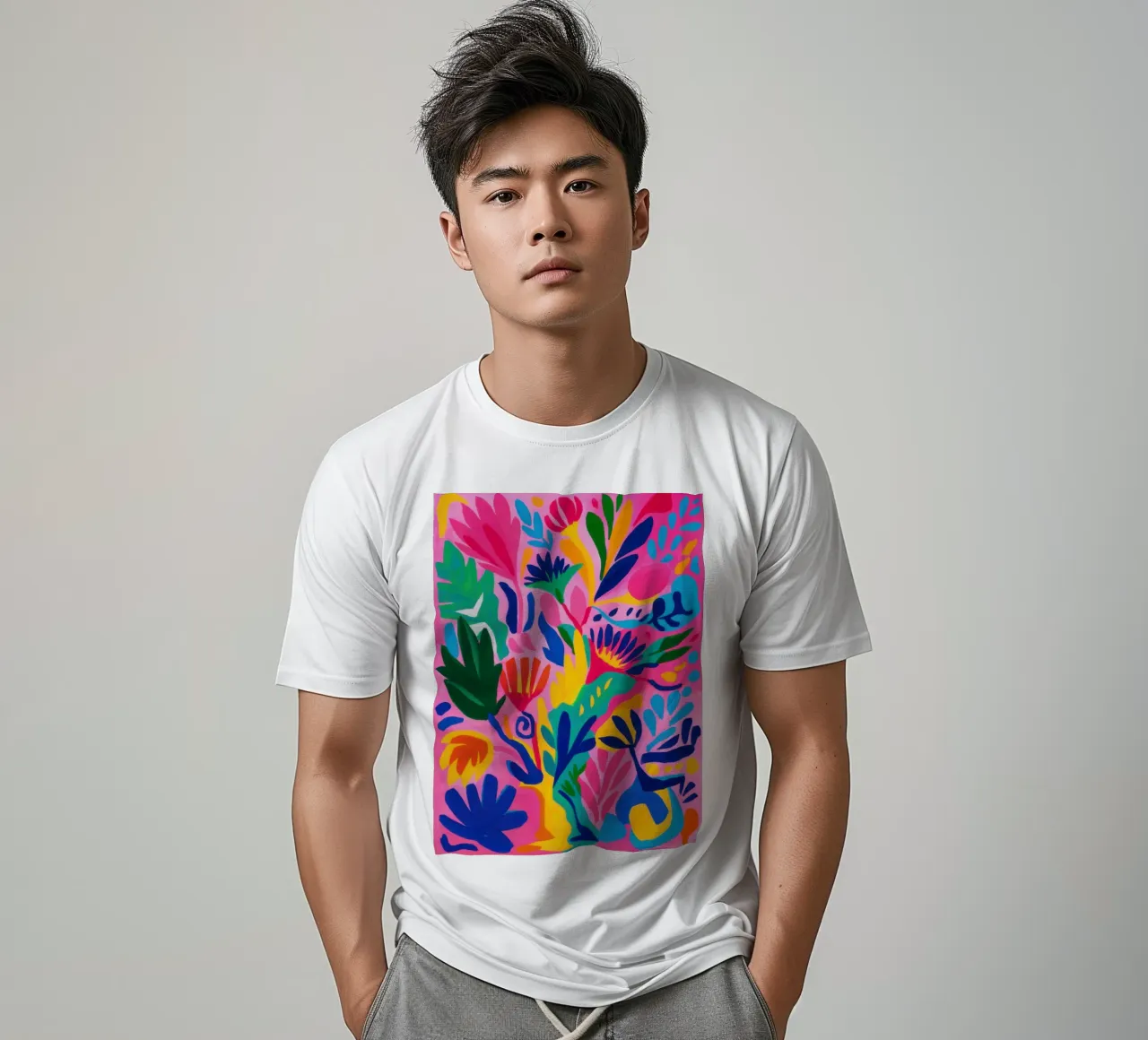 Sogno di giungla cromatica t-shirt da Irish Strokes