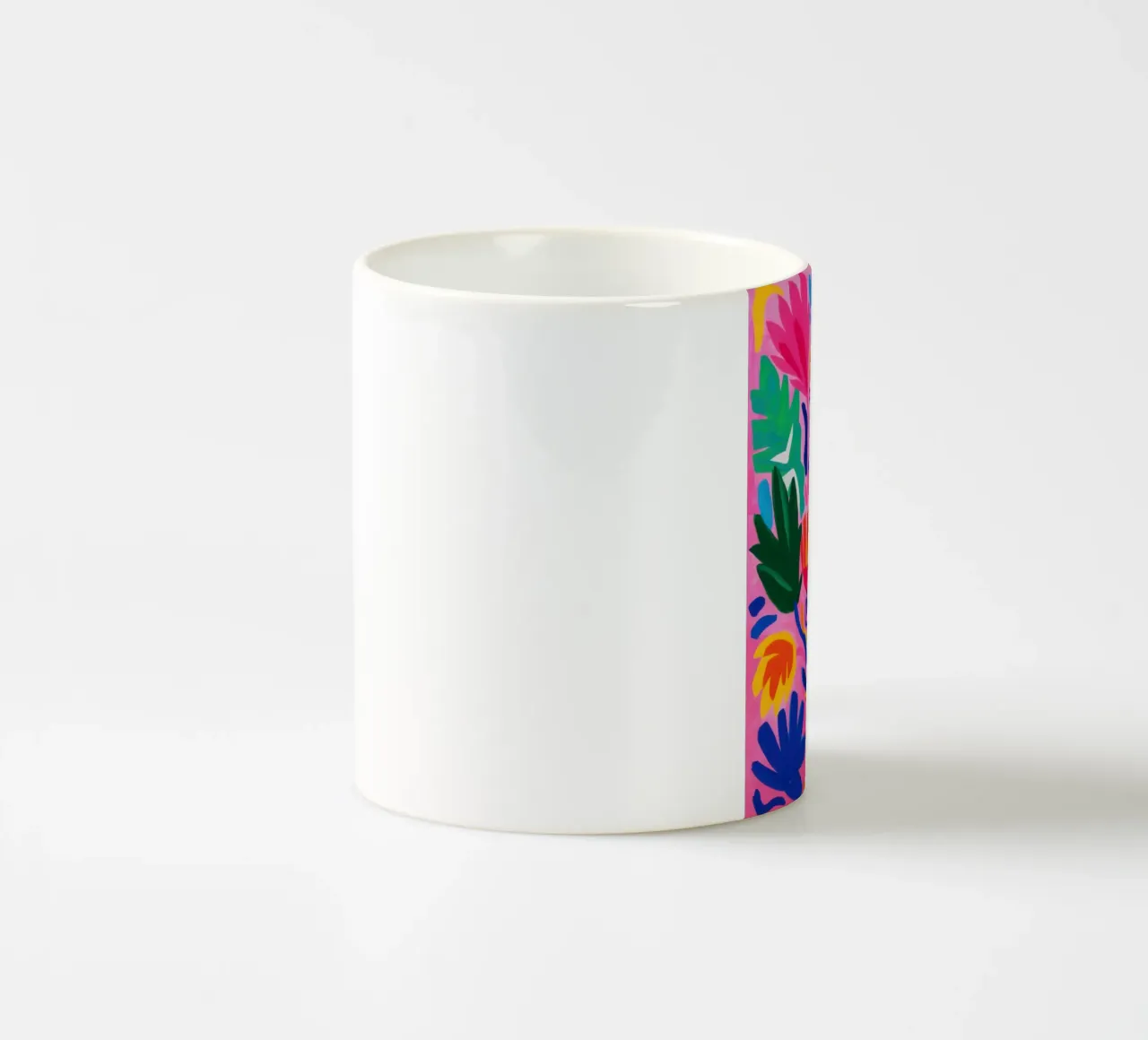 Sogno di giungla cromatica tazza in ceramica da Irish Strokes