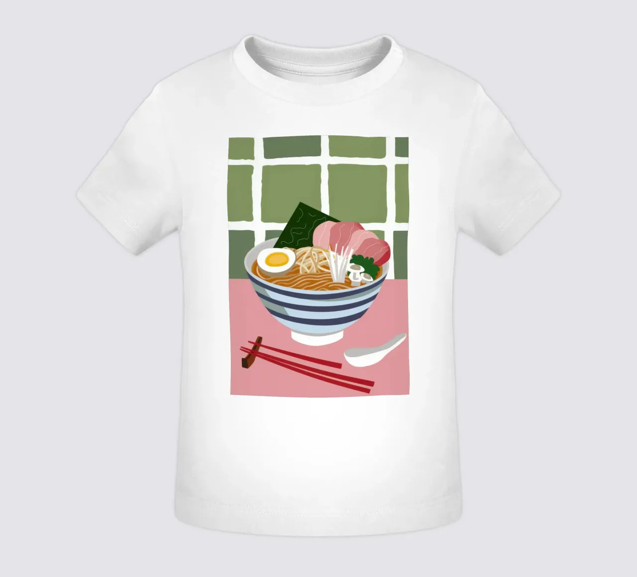 Momento Ramen nutriente maglietta neonato da Trace Brush