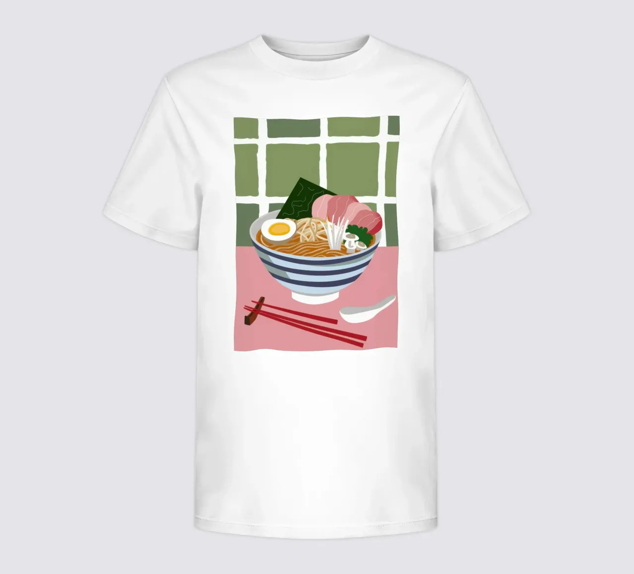 Momento Ramen nutriente t-shirt bambini da Trace Brush