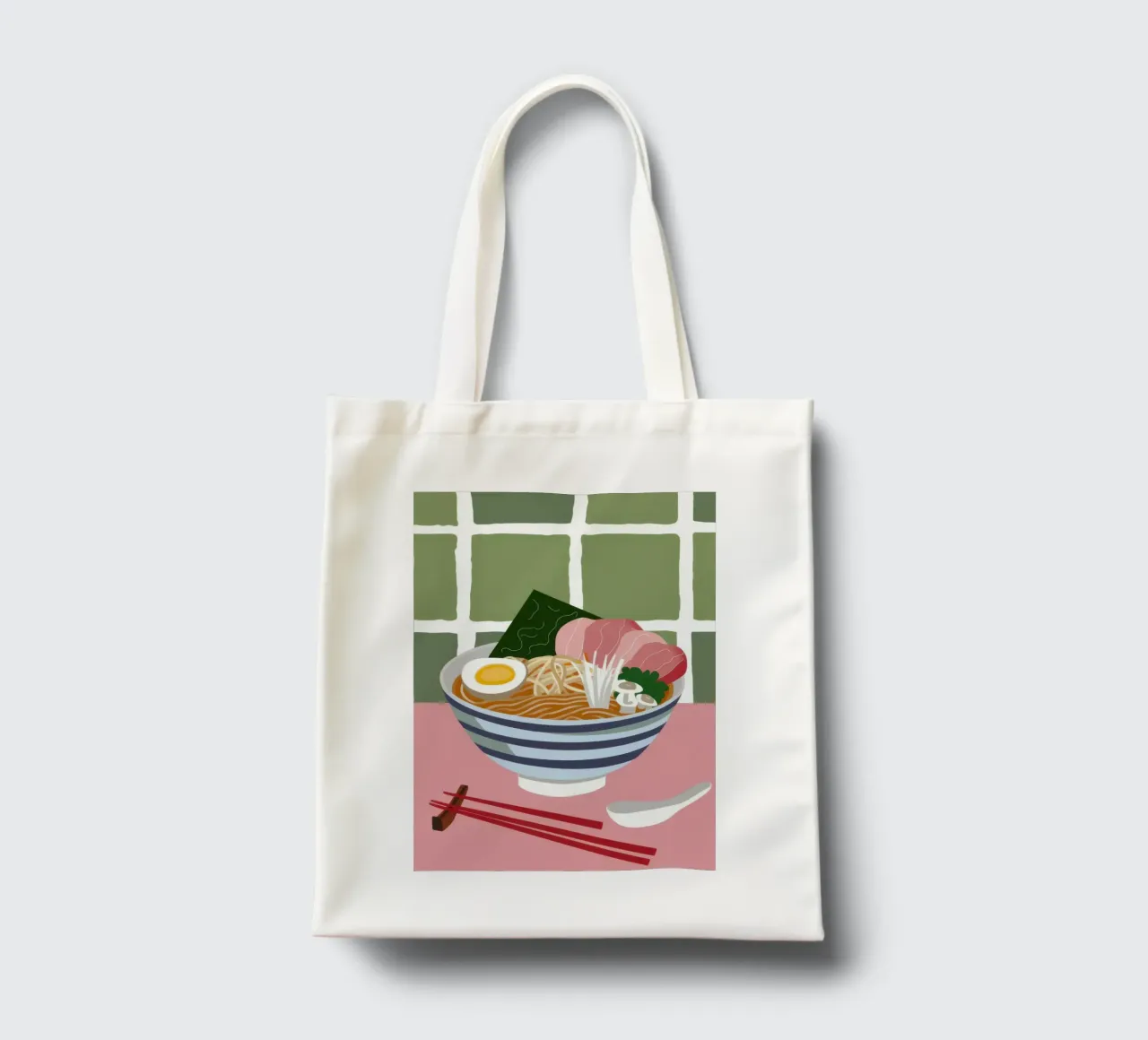 Momento Ramen nutriente borsa in juta da Trace Brush