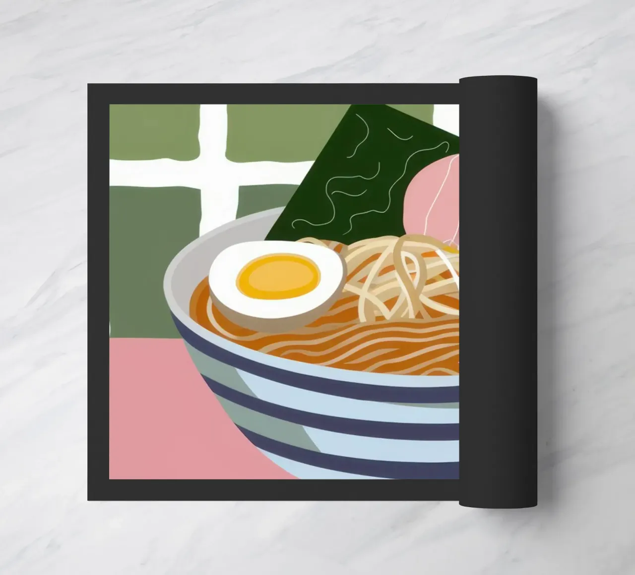 Momento Ramen nutriente zerbino da Trace Brush