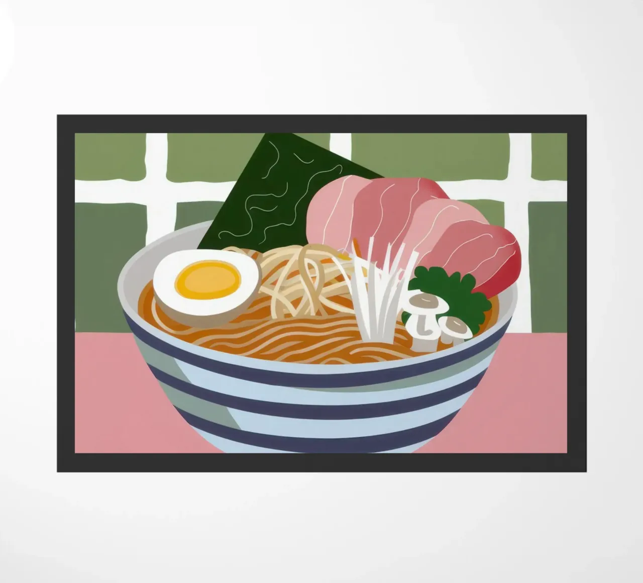 Momento Ramen nutriente zerbino da Trace Brush