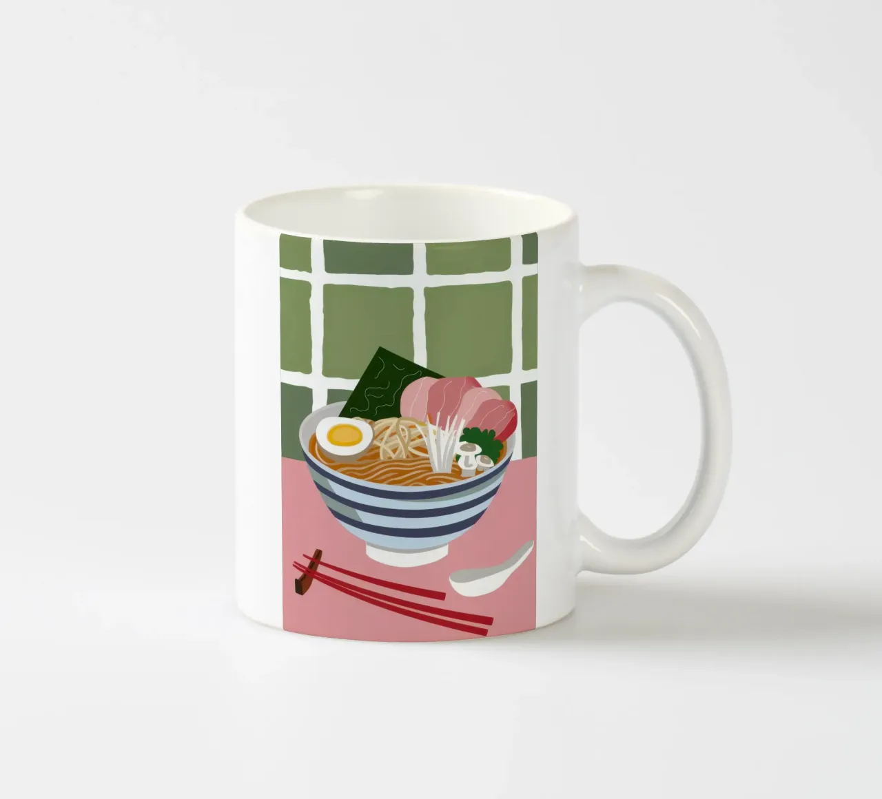 Momento Ramen nutriente tazza in ceramica da Trace Brush
