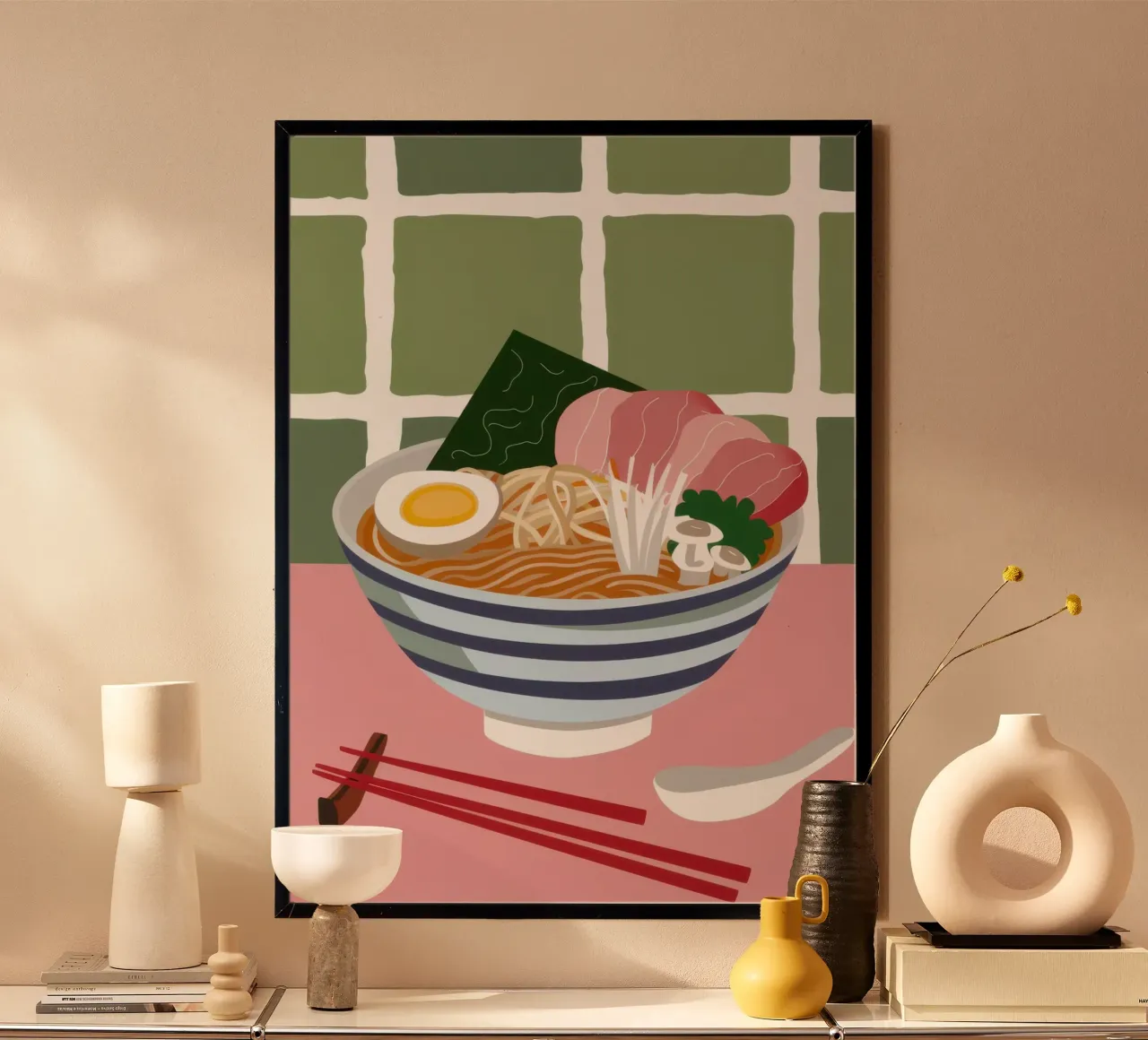 Momento Ramen nutriente carta hahnemühle da Trace Brush