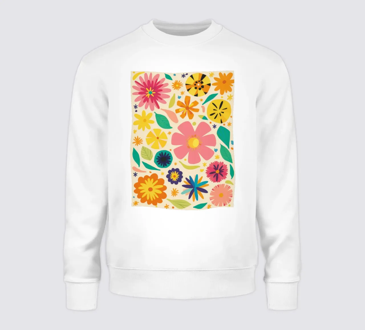 Sinfonia di colori efflorescenti felpa da Selene Shade