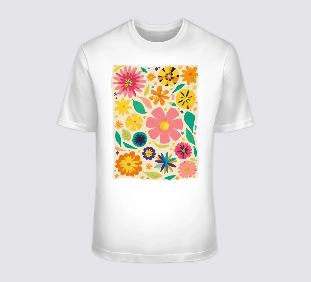 Sinfonia di colori efflorescenti t-shirt da Selene Shade
